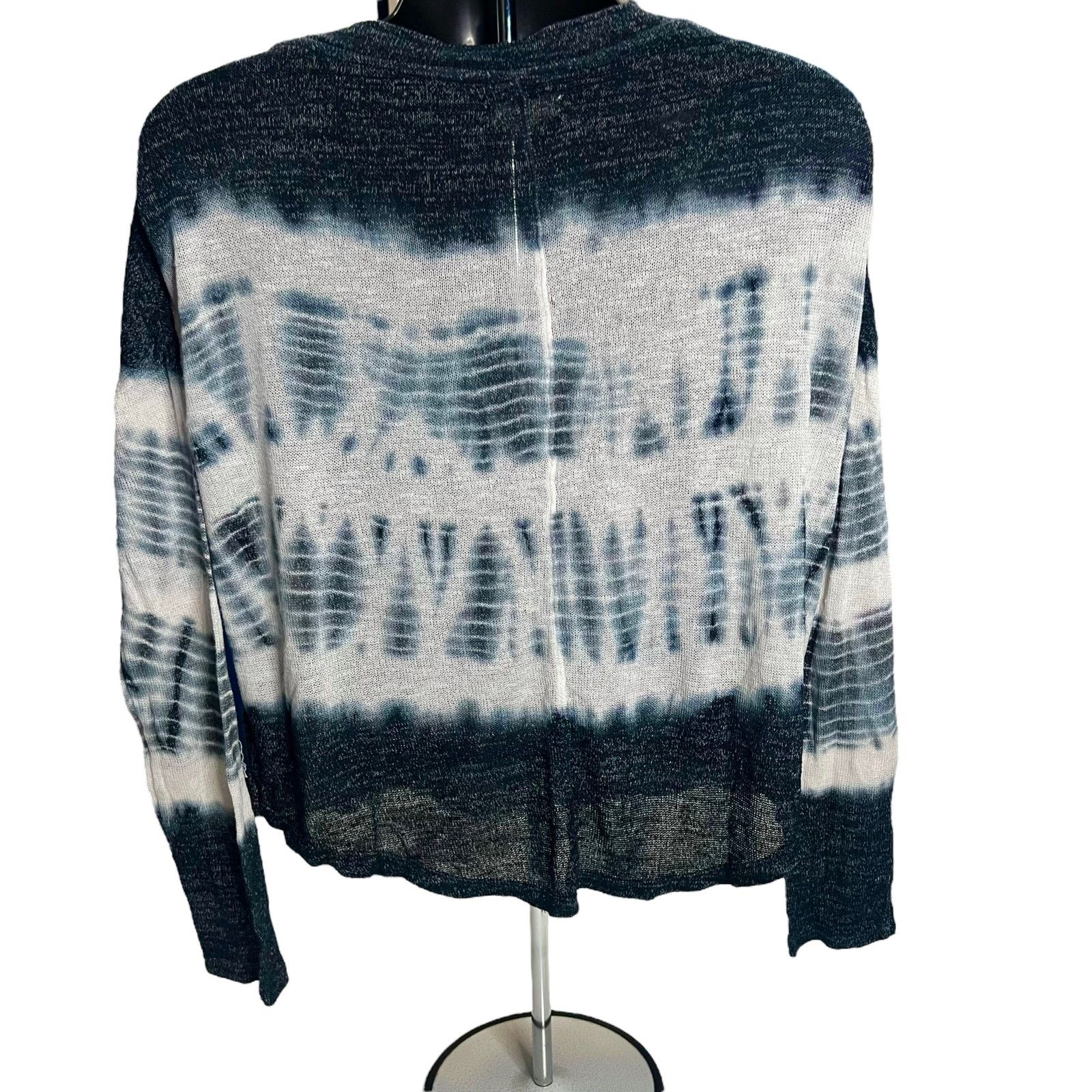 Aeropostale Aeropostale Women’s Tie-Dye Lightweight XL Sweater V-Neck Size XL / US 12-14 / IT 48-50 - 2 Thumbnail