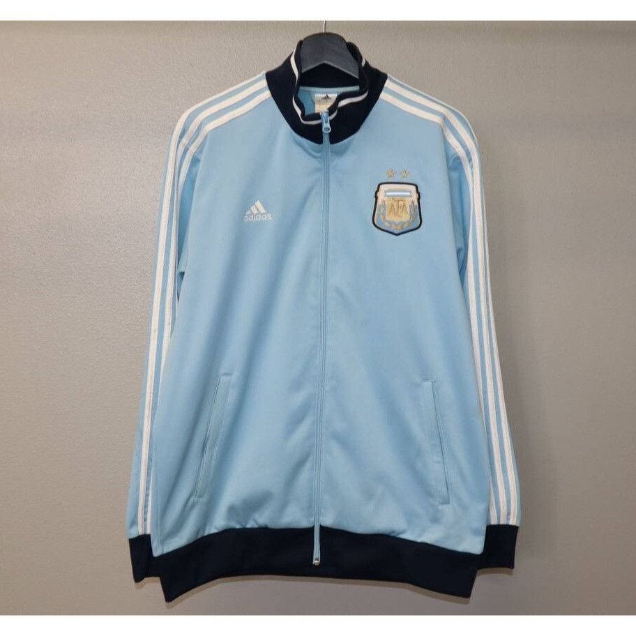 Adidas Argentina National 2013 2014 Leo Messi Track Jacket Soocer Size US L / EU 52-54 / 3 - 1 Thumbnail