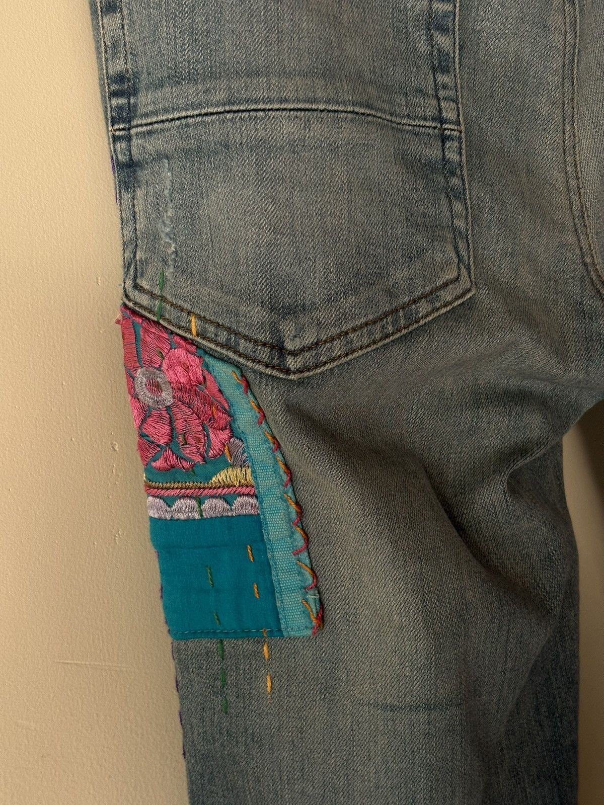 Amiri Amiri Embroidered Denim Size US 29 - 9 Thumbnail