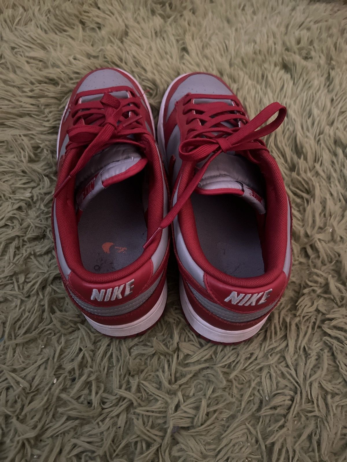 Nike Dunk Low ‘UNLV’ 2021 Size US 12 / EU 45 - 4 Thumbnail