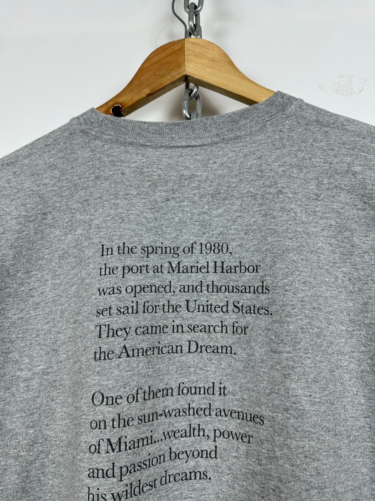 Supreme Supreme Scarface Grey T-Shirt Size US M / EU 48-50 / 2 - 14 Thumbnail