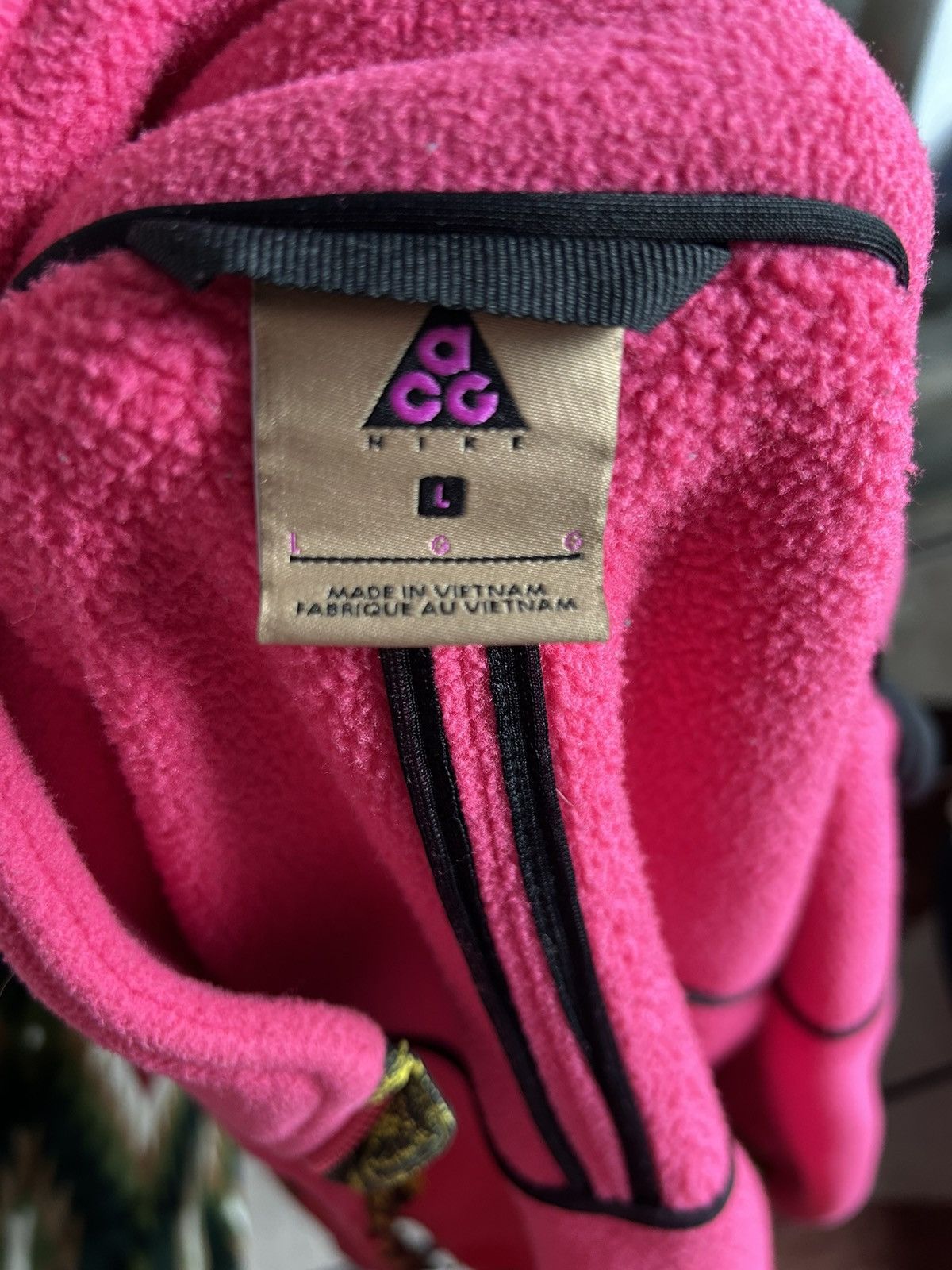 Nike Nike ACG Microfleece Jacket Rush Pink - US Large Size US L / EU 52-54 / 3 - 4 Thumbnail