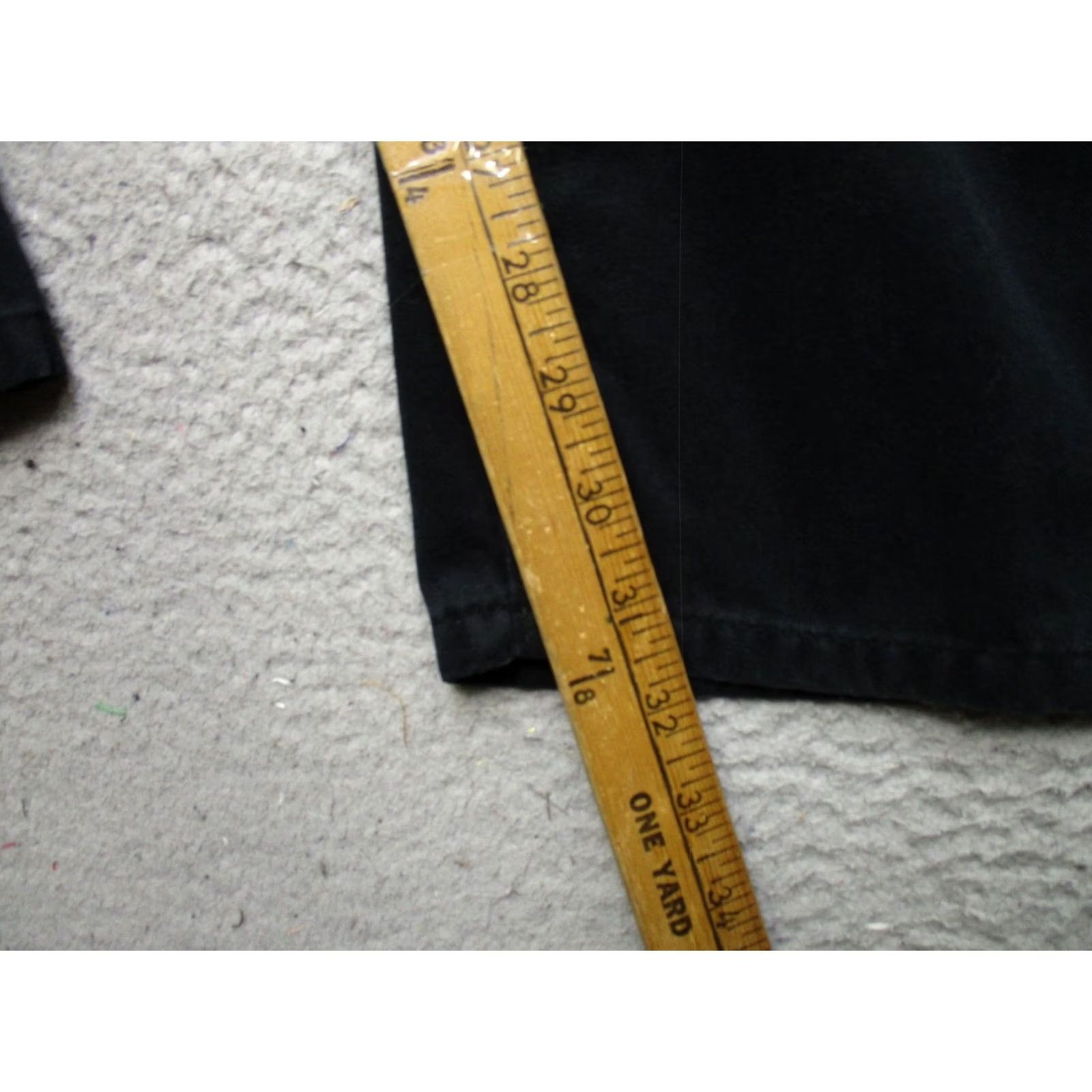 Vintage Kikwear 91 Jeans Mens 38 Black Wide-Leg Baggy Streetwear Denim 100% Cotton Relaxed Button Fly Pockets Size US 38 / EU 54 - 6 Thumbnail