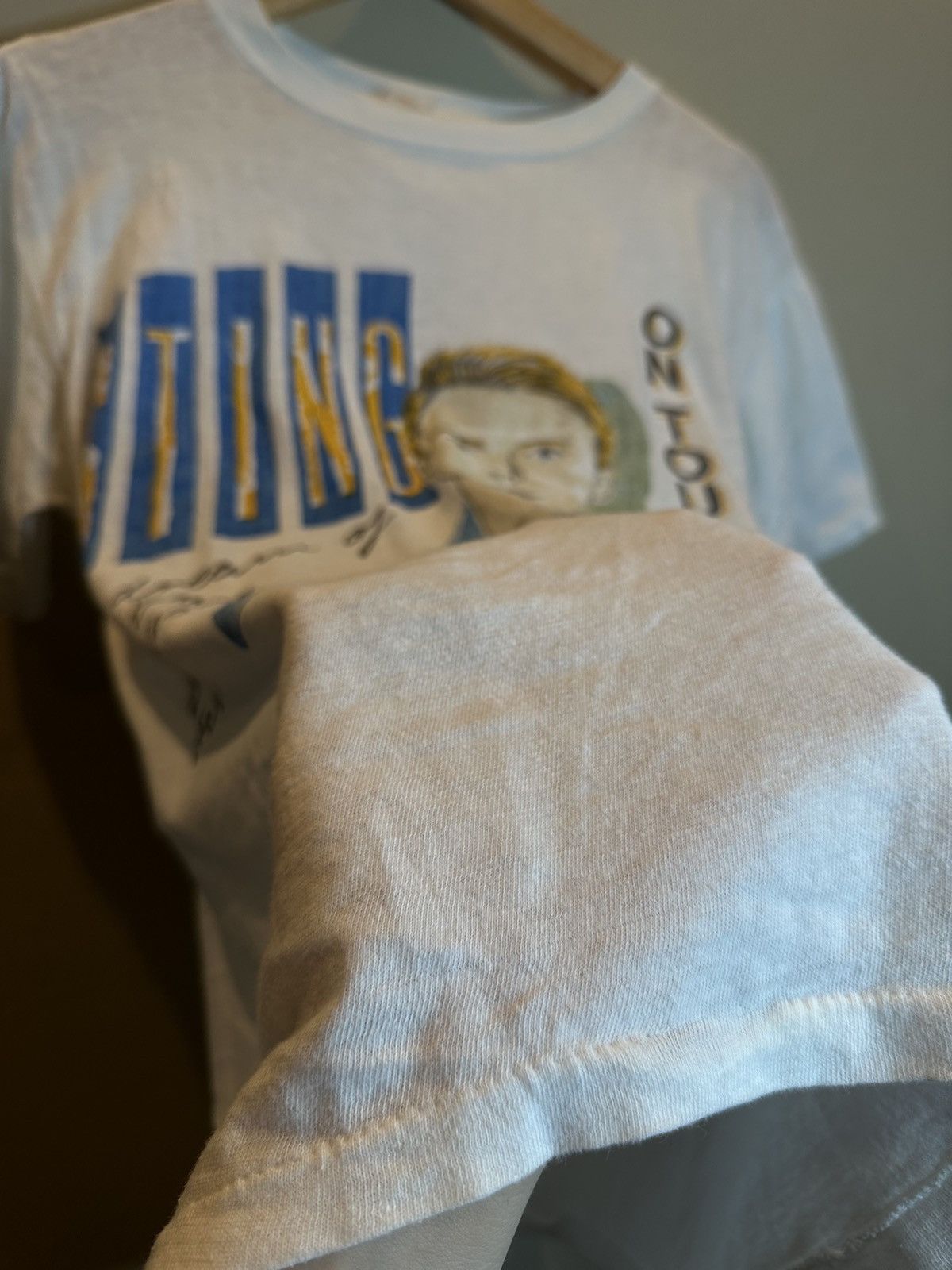 Band Tees *RARE* Vintage 1985 Sting Dream of Blue Turtles Tour T-Shirt Size US M / EU 48-50 / 2 - 8 Thumbnail