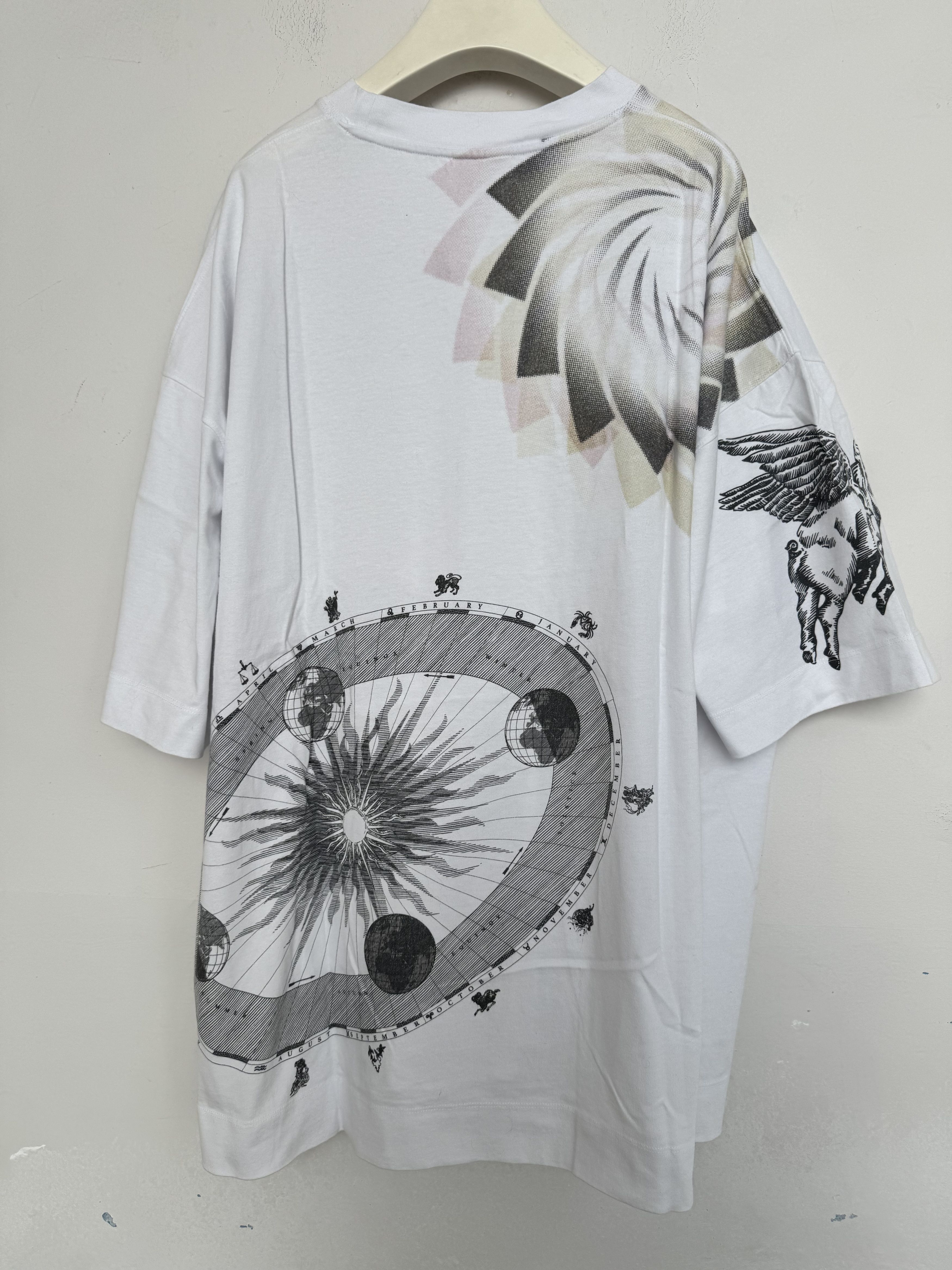 Dries Van Noten Hertz Regular Eagle Tshirt Size US L / EU 52-54 / 3 - 2 Thumbnail