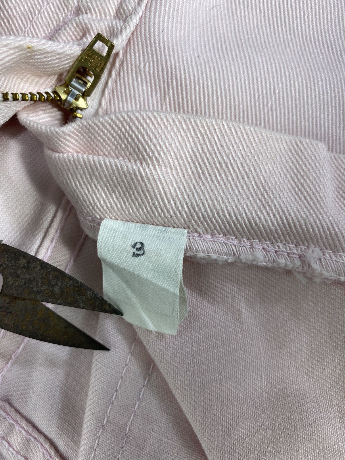 Big John × If Six Was Nine × Japanese Brand BIG JOHN FLARED SOFT PINK JEANS - 1105 Size 26" / US 2 / IT 38 - 13 Thumbnail