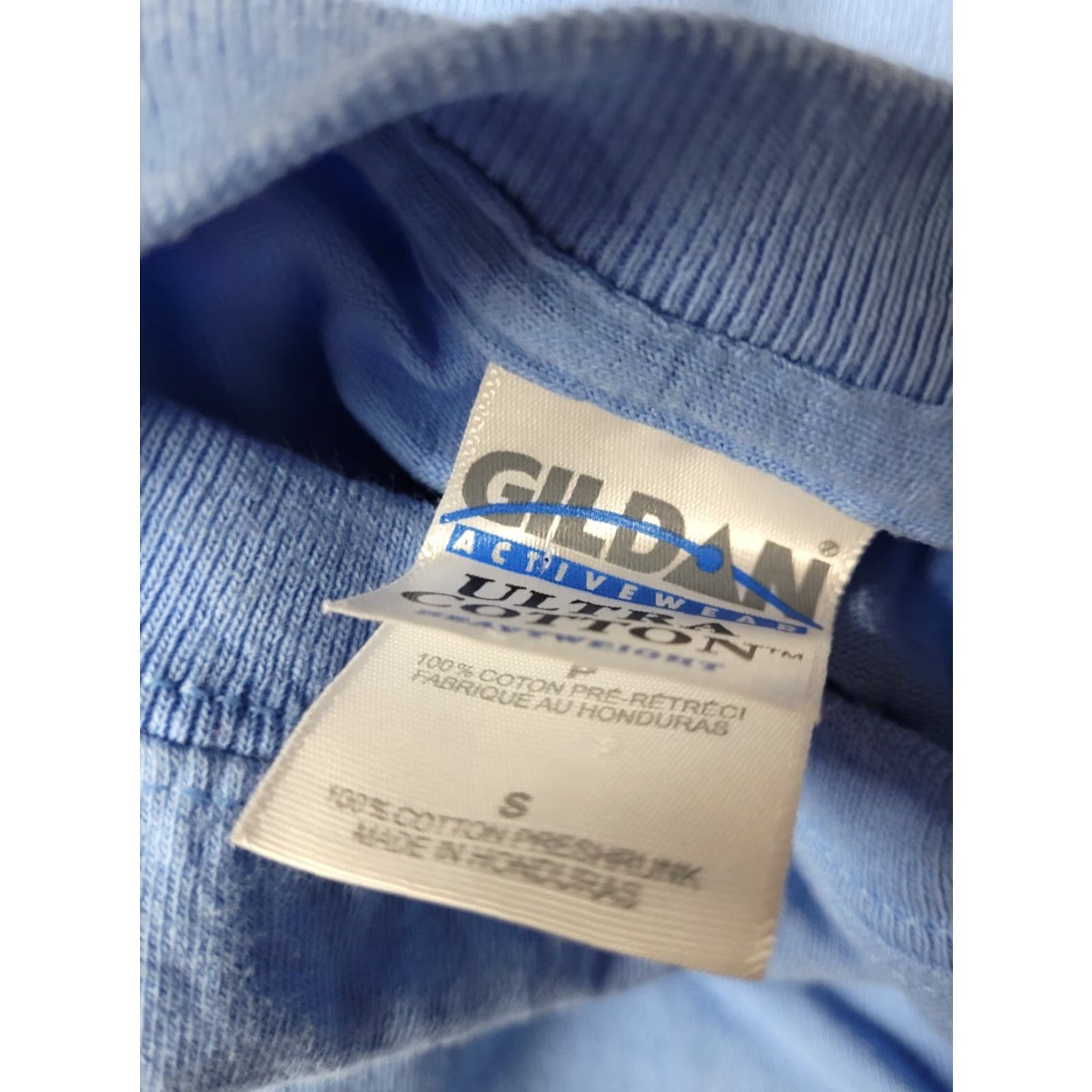 Gildan VINTAGE Whalebone Surf Shop T Shirt Short Sleeve Crew Neck Mens Small Blue Beach Surf 90s Nic e NC? Size US S / EU 44-46 / 1 - 3 Thumbnail