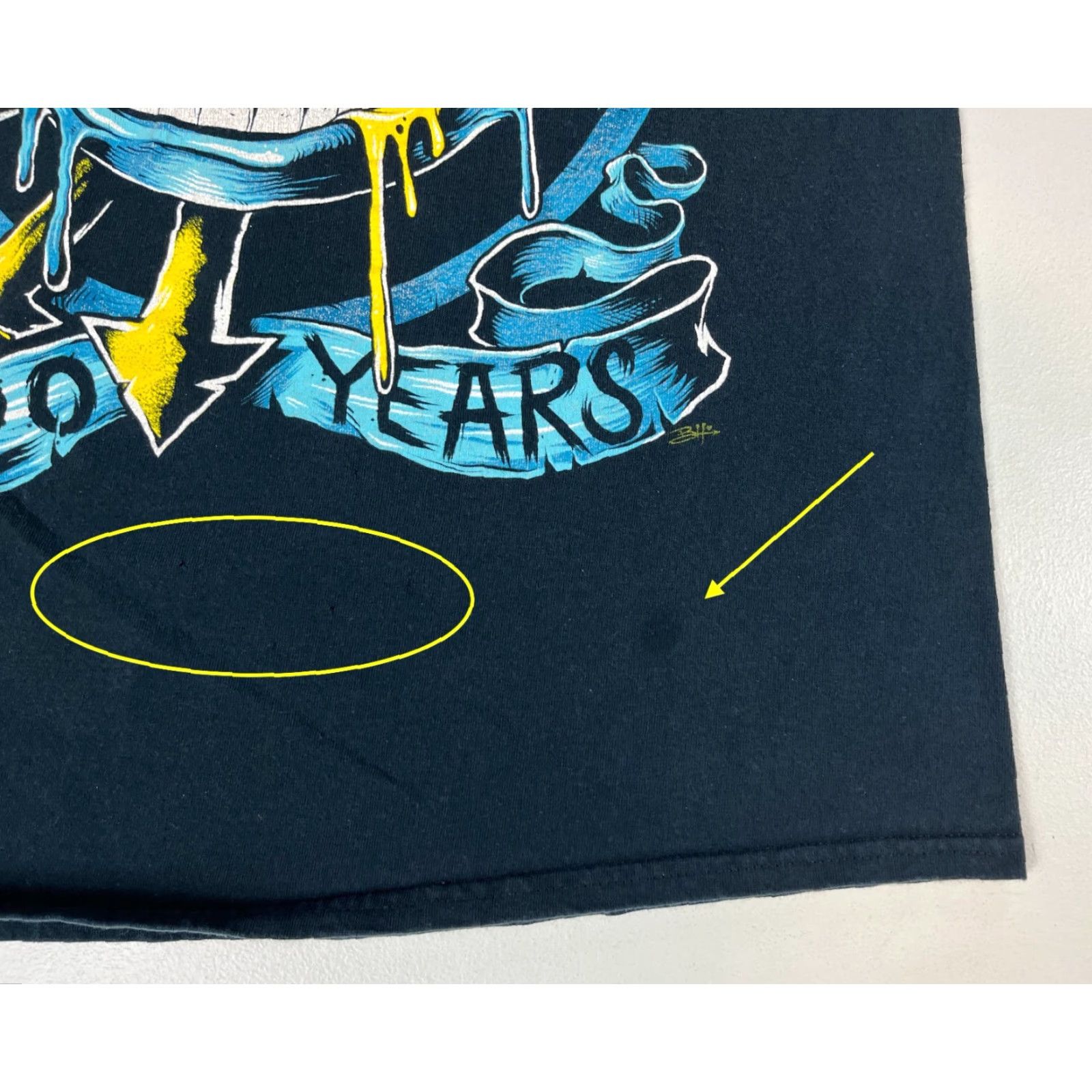 Gildan Men's Blink-182, 20 Years Graphic T-Shirt Punk Rock Band Sz M Shirt Adult Medium Black Gildan Cotton Music 2010s Mens Size US M / EU 48-50 / 2 - 6 Thumbnail
