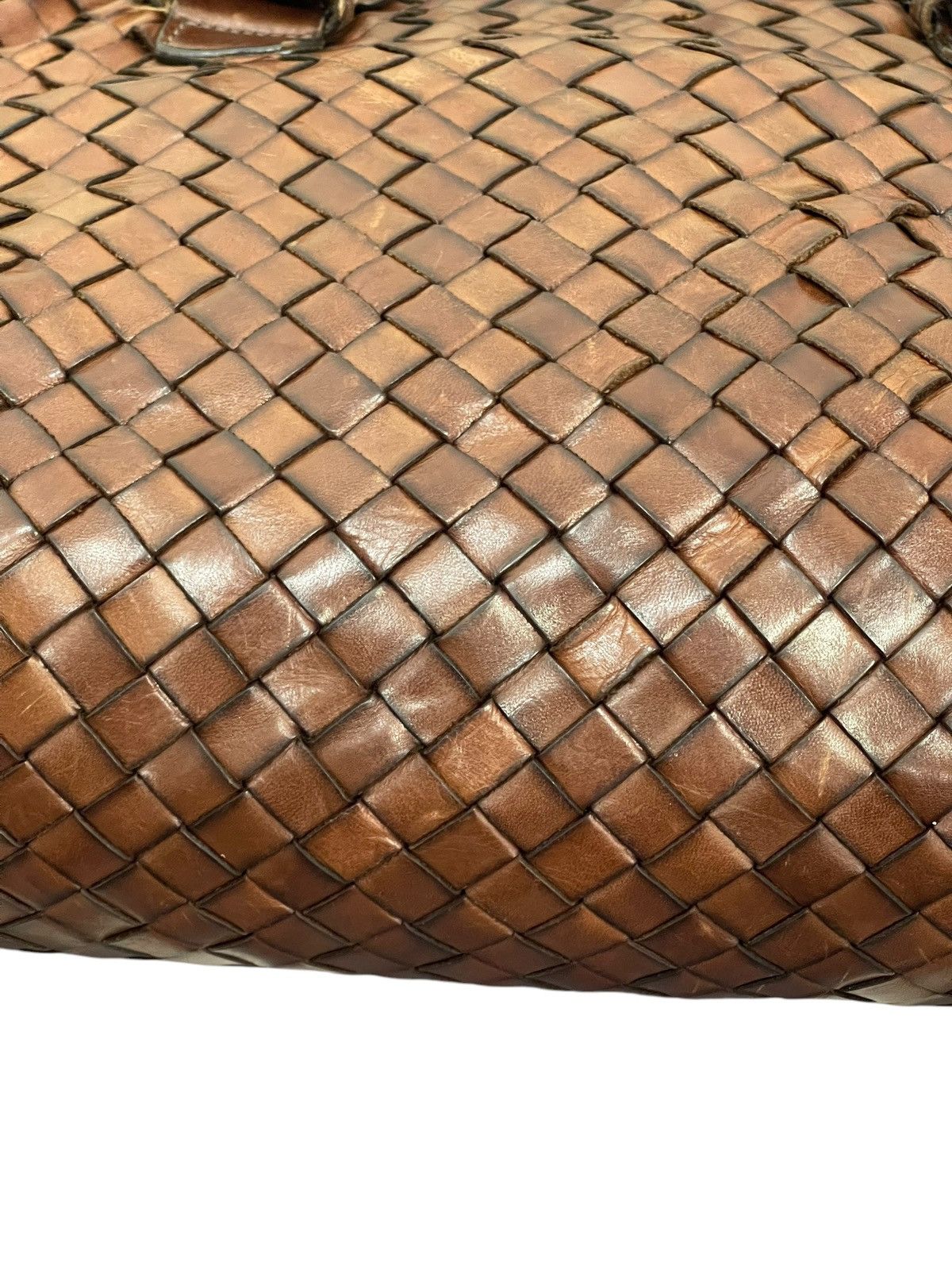 Genuine Leather Full Leather Patina Woven Sazaby Japan Tote Bag 1🟩6 Size ONE SIZE - 16 Thumbnail