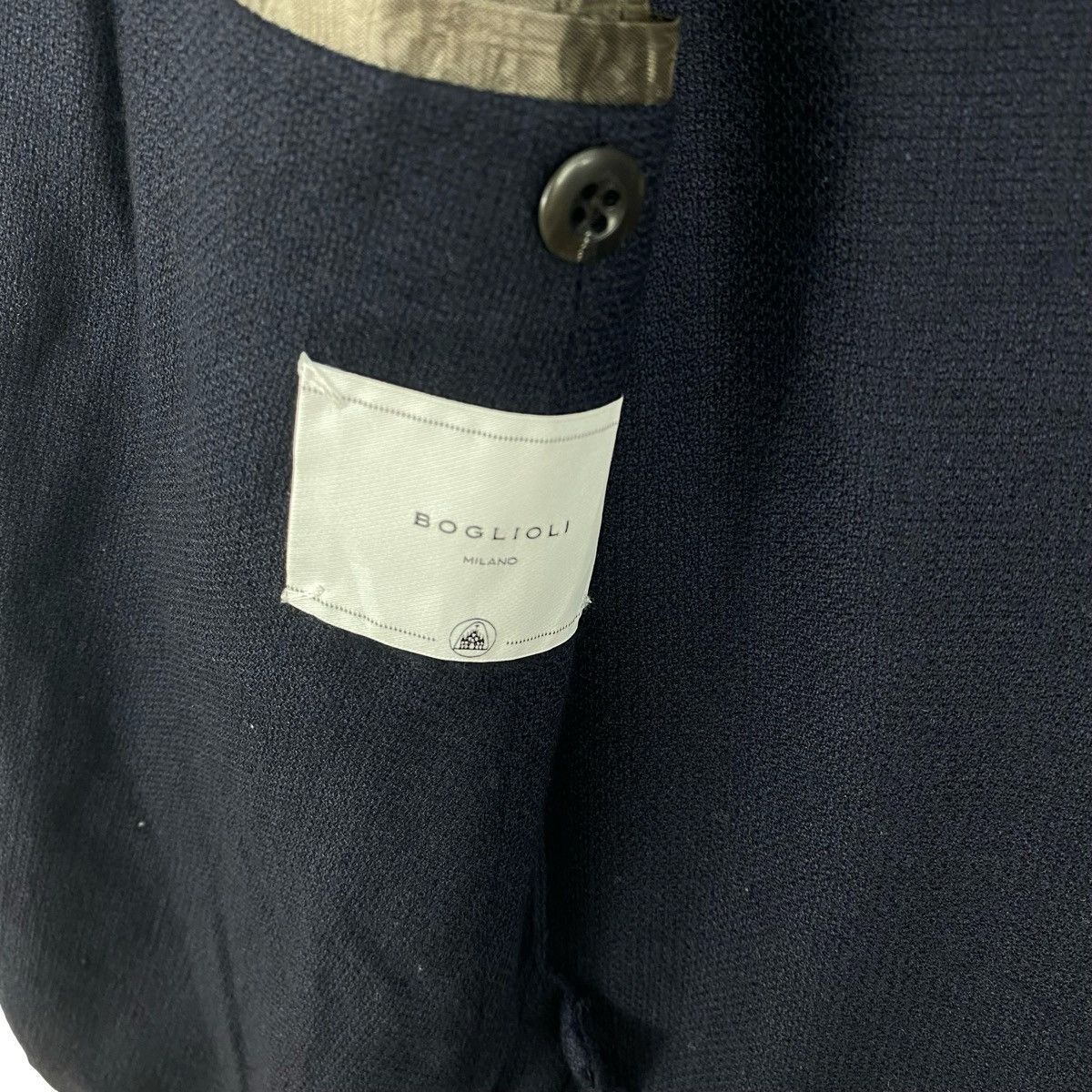 Boglioli Vintage BOGLIOLI MILANO Knit Blazer Jacket Casual Tailored Size S / US 4 / IT 40 - 10 Thumbnail