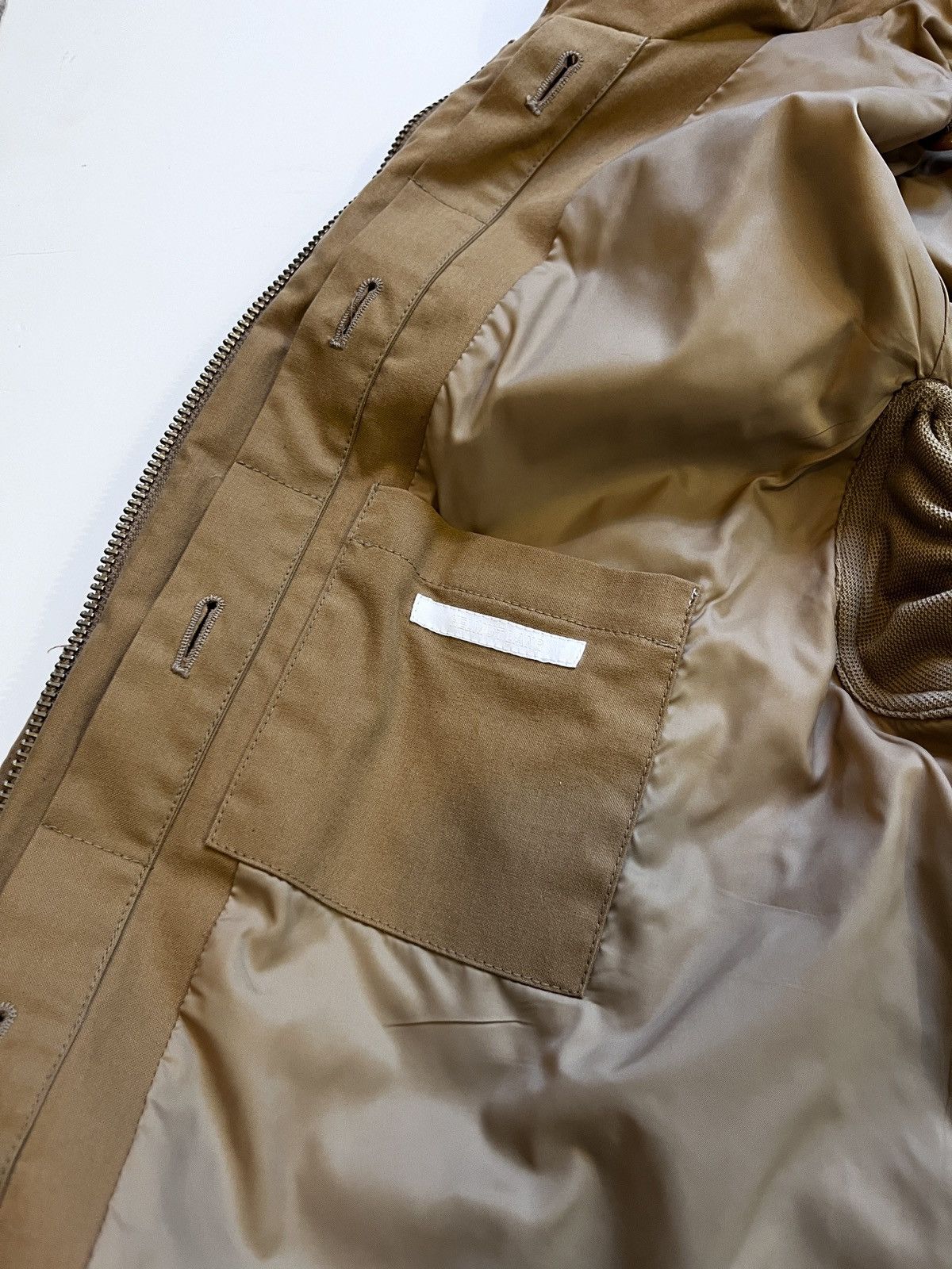 Helmut Lang AW04 Helmut Lang knit hood double-layer bomber/parka jacket Size US L / EU 52-54 / 3 - 7 Thumbnail