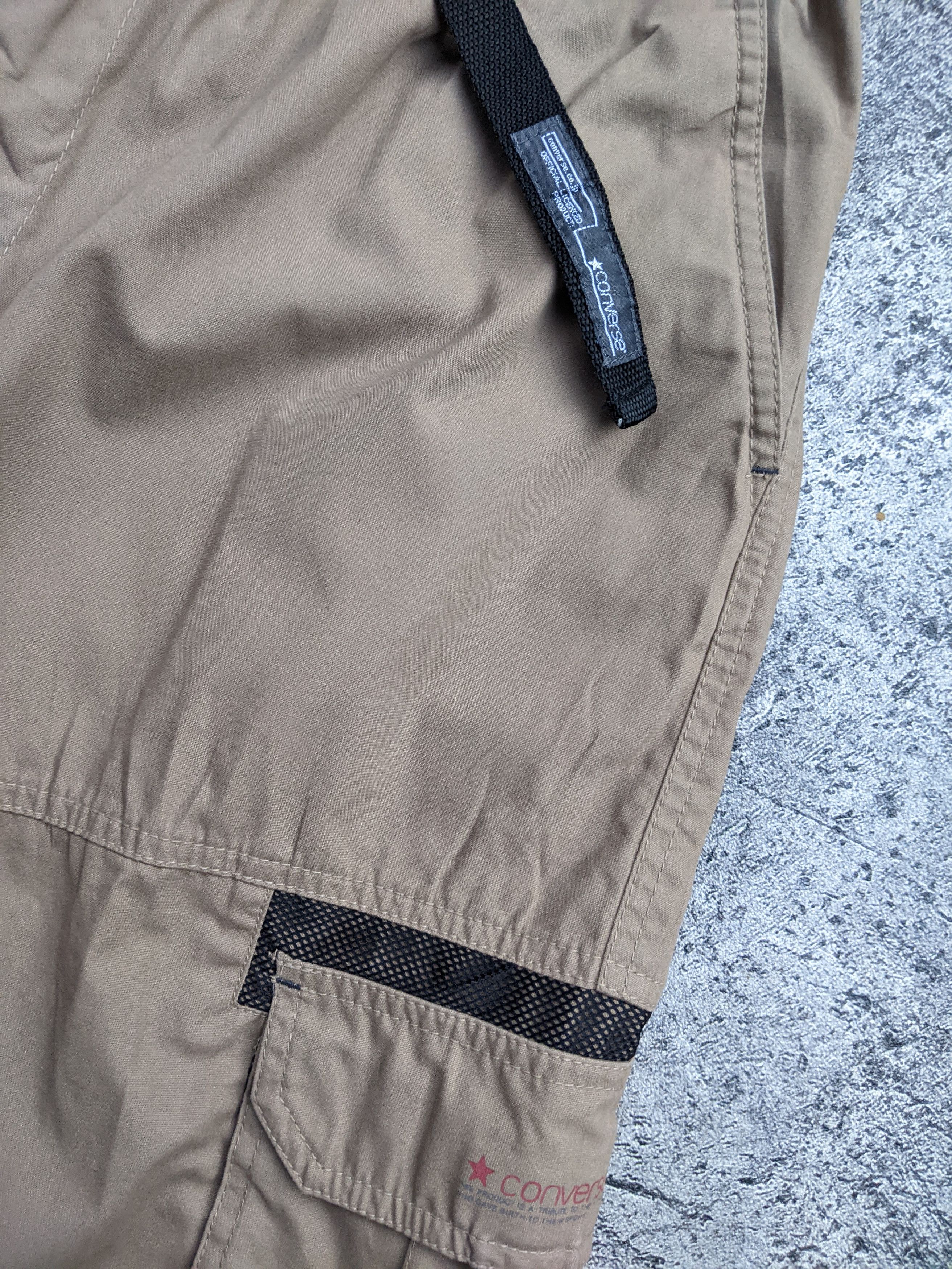 Converse Y2k Converse Convertible Cargo Pants Size US 32 / EU 48 - 4 Thumbnail