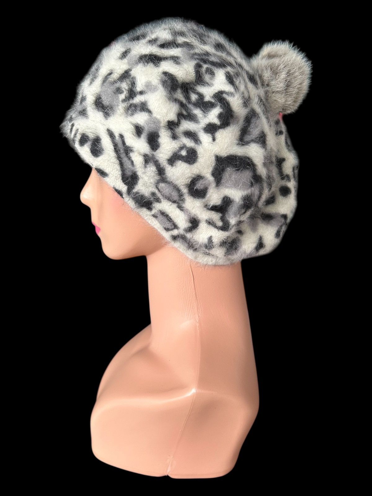 Kapital Leopard Japanese Style Fur Hairy Hats Size ONE SIZE - 1 Thumbnail