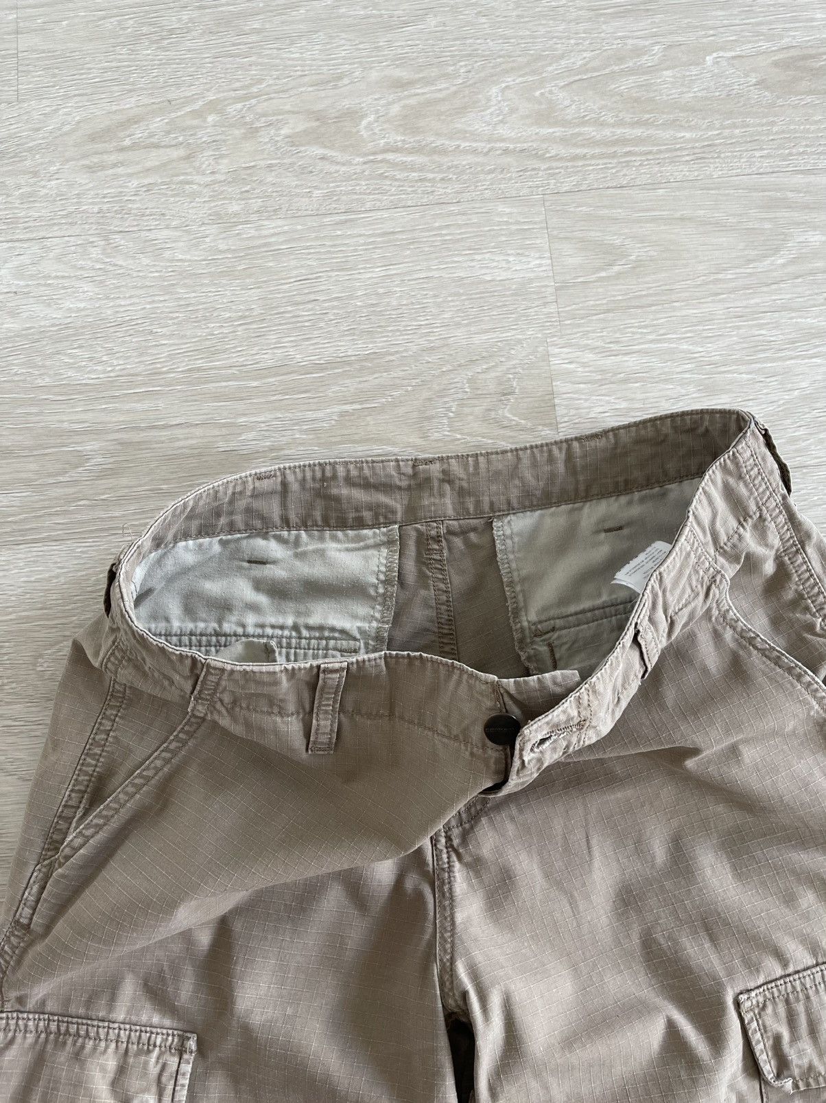 Carhartt Carhartt Work Used Distressed Regular Cargo Pants Size US 32 / EU 48 - 13 Thumbnail