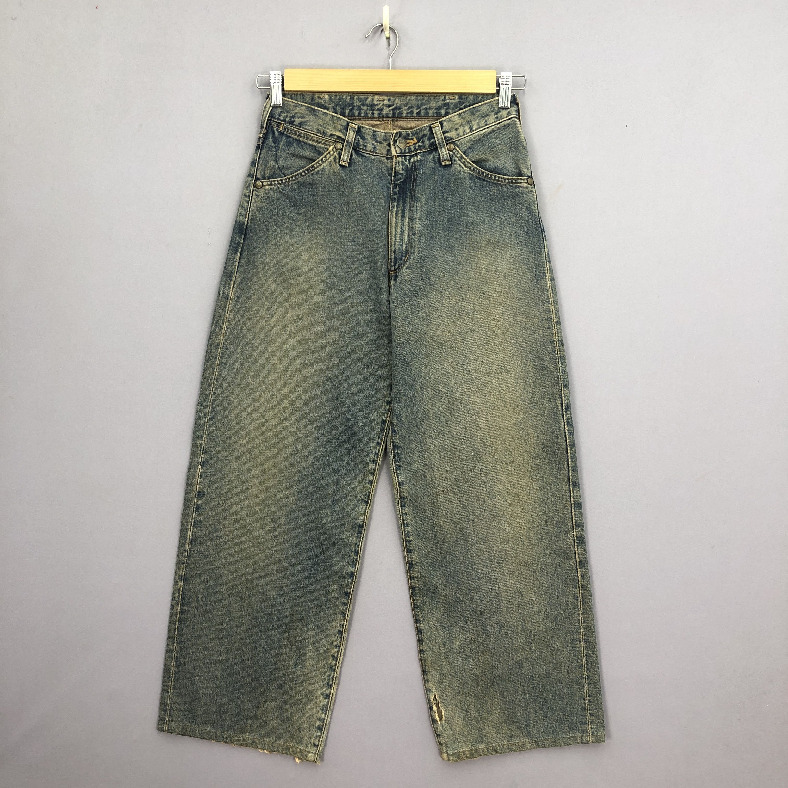 Wrangler Vintage Wrangler Selvedge Jeans Mud Wash Redline Baggy Denim Size 26" / US 2 / IT 38 - 1 Thumbnail
