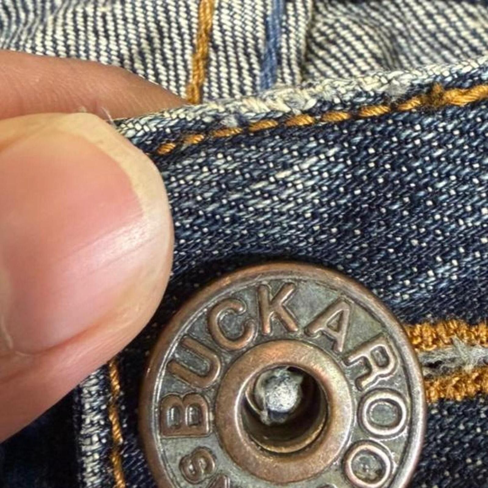 True Religion Vintage Buckaroo straight fit denim jeans Size US 32 / EU 48 - 6 Thumbnail