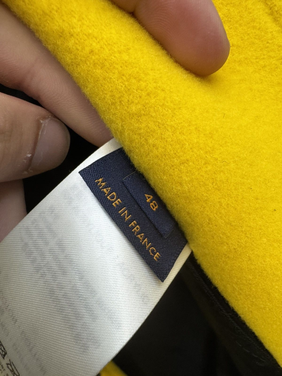 Louis Vuitton Louis Vuitton Varsity Jacket Yellow Size US M / EU 48-50 / 2 - 8 Thumbnail