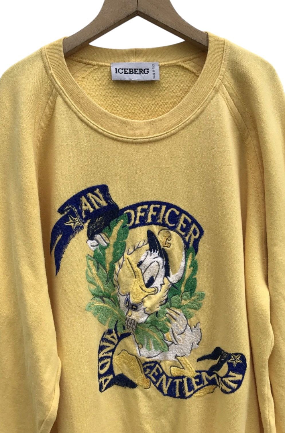 Iceberg Iceberg Sweatshirt Embroidery Made in Italy Sweater Size US M / EU 48-50 / 2 - 3 Thumbnail