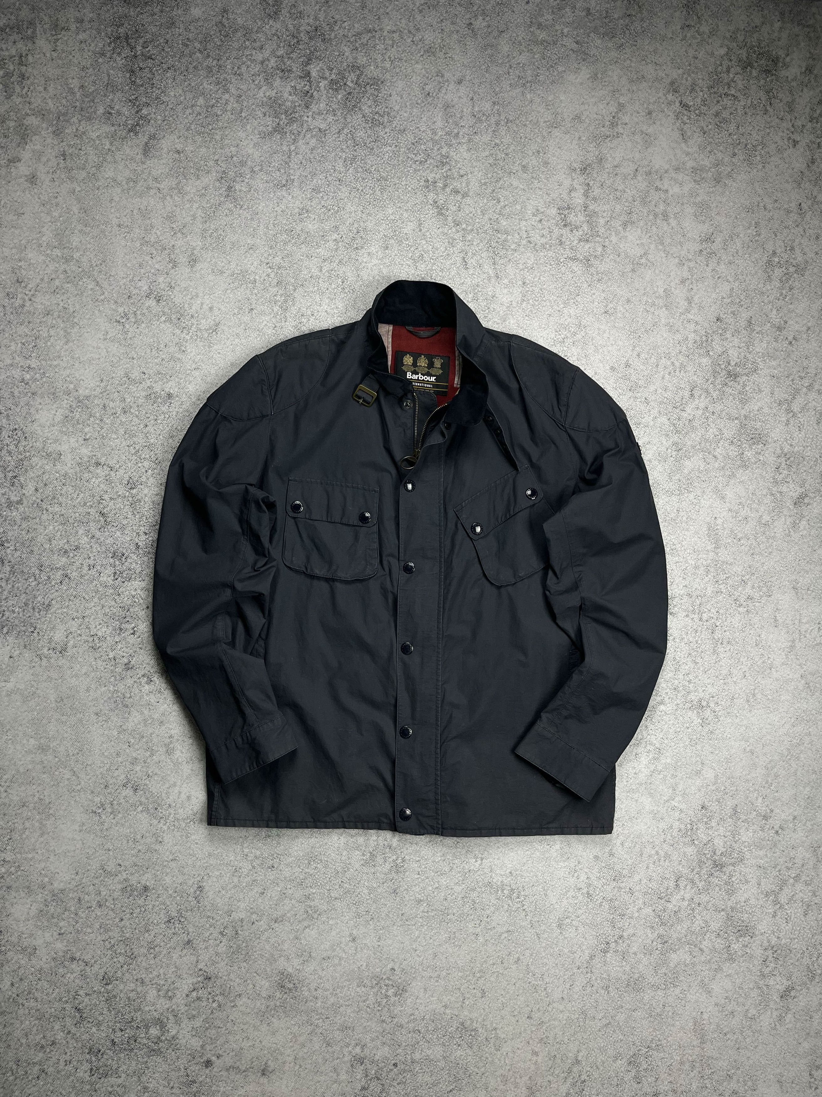 image of Barbour International Felling Jacket in Grey, Men's (Size 2XL)