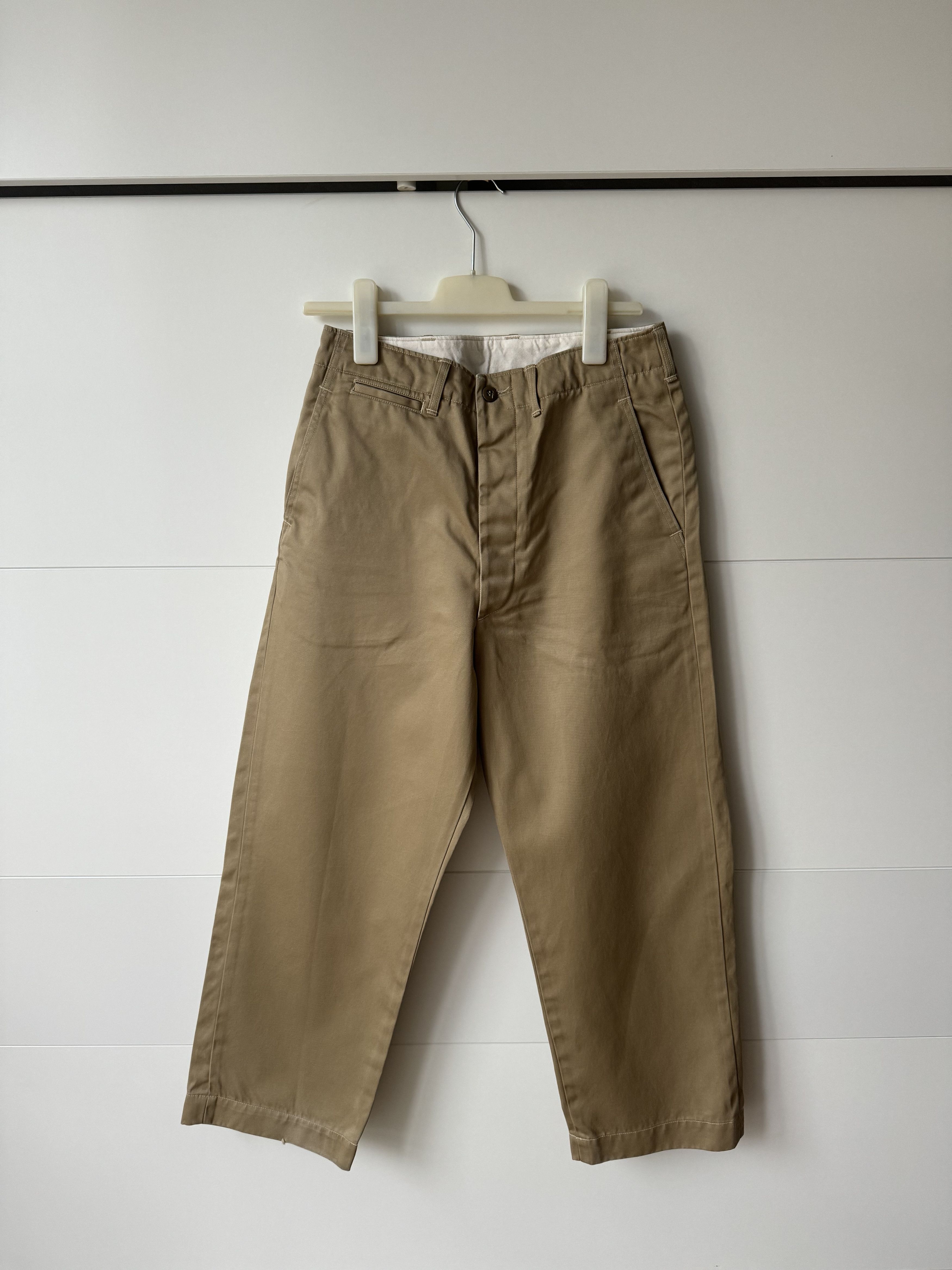 Orslow [S] Vintage Fit Army Trousers in Khaki (SS21) Size US 30 / EU 46 - 1 Thumbnail