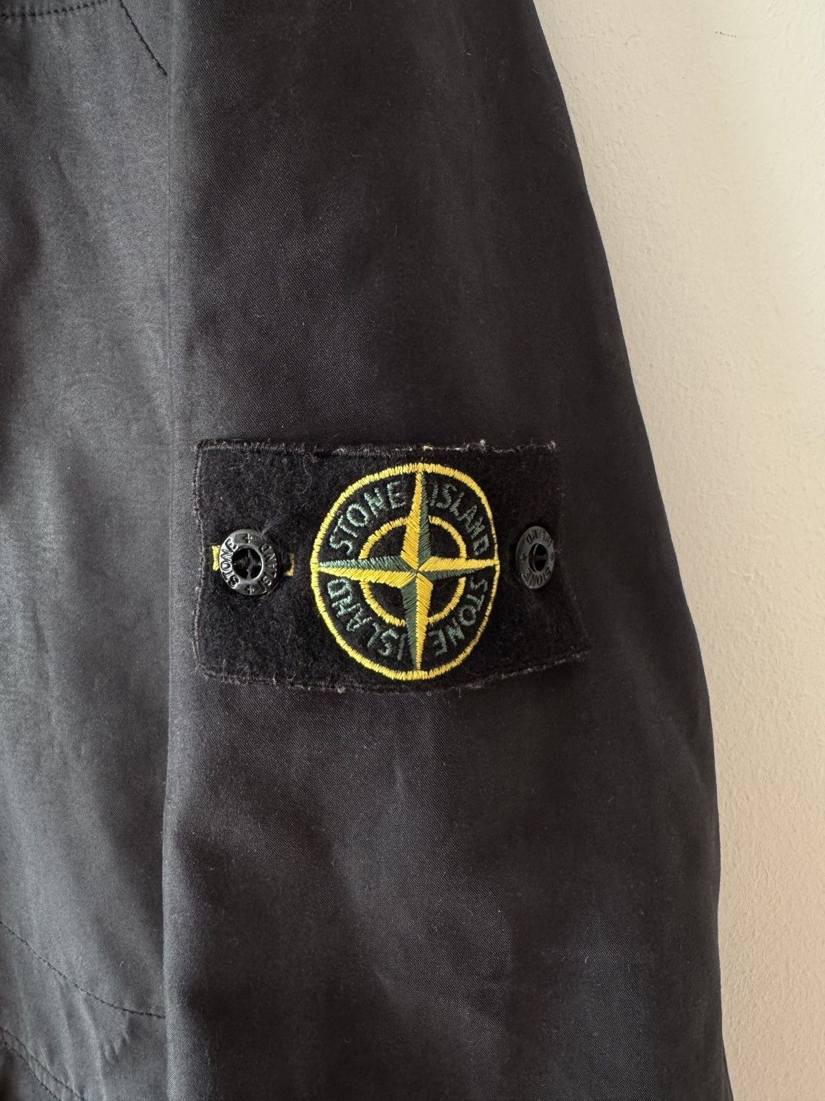 Stone Island 🔥🔥 Vintage Stone Island Black Utility Jacket Size US XXL / EU 58 / 5 - 6 Thumbnail