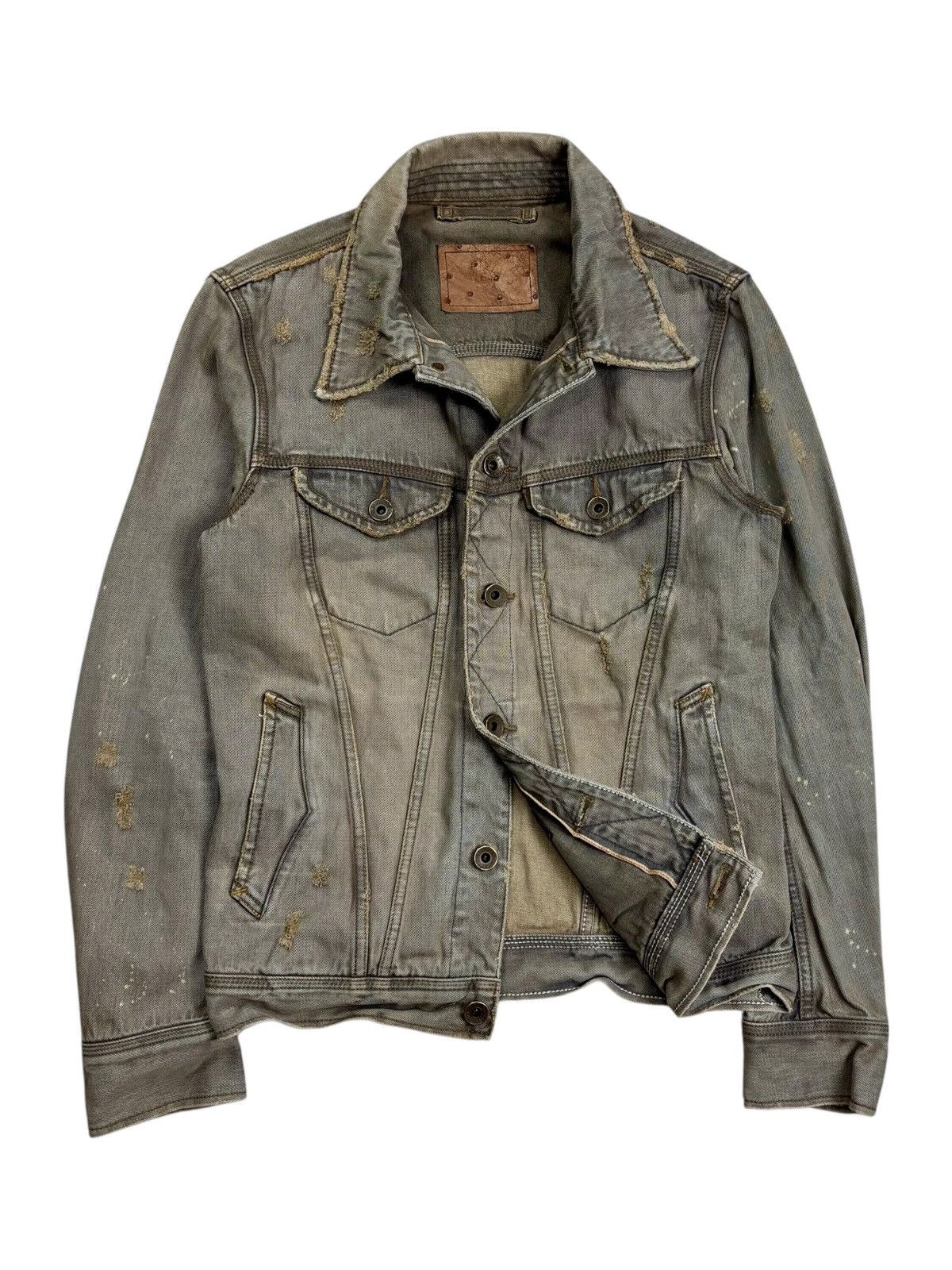GOA Archive GOA - Rusted Mud Wash Denim Jacket Size US M / EU 48-50 / 2 - 1 Thumbnail