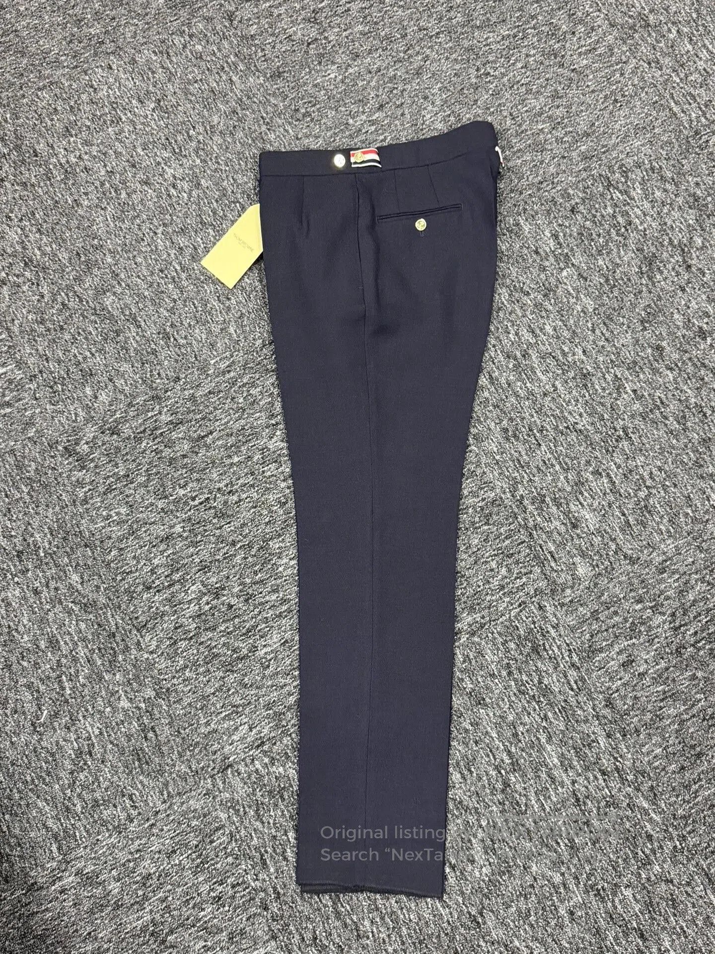 Thom Browne thom browne men’s classic navy trousers. Size US 30 / EU 46 - 3 Thumbnail
