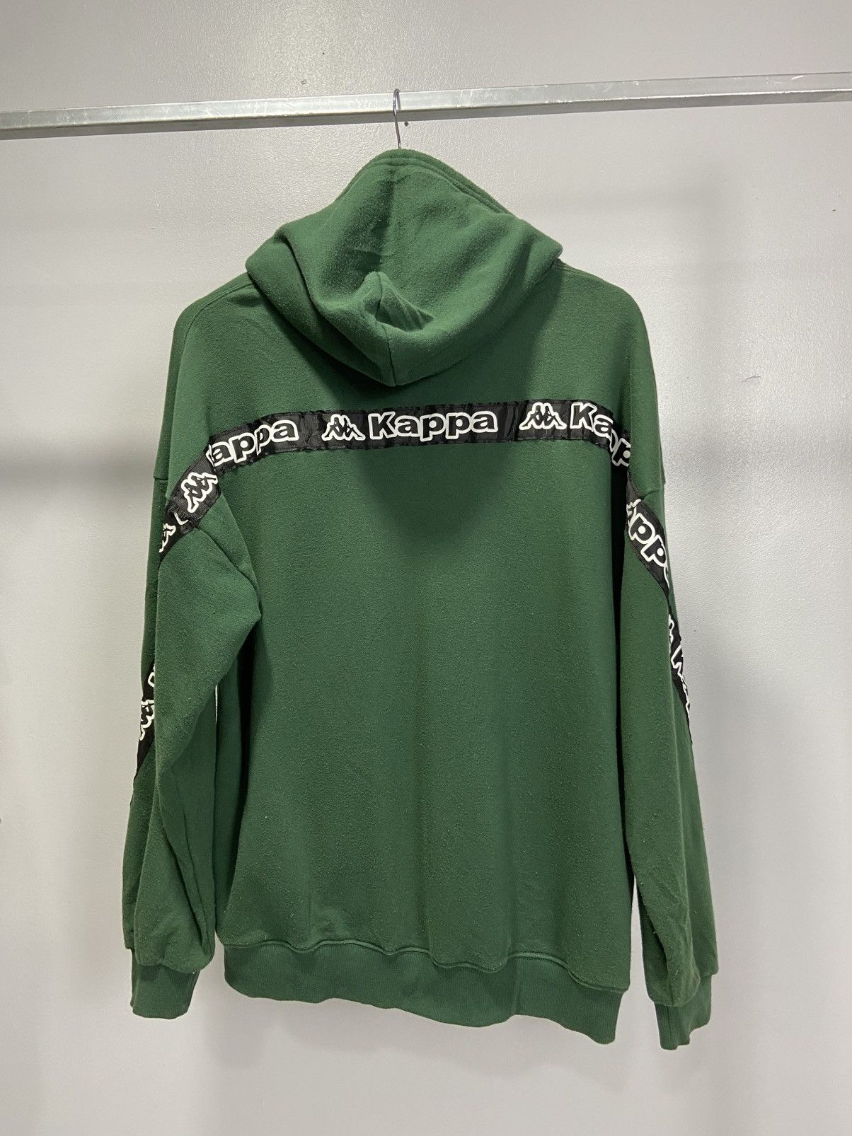Kappa × Vintage Vintage Kappa Center Side tape hoodie Size US L / EU 52-54 / 3 - 2 Thumbnail