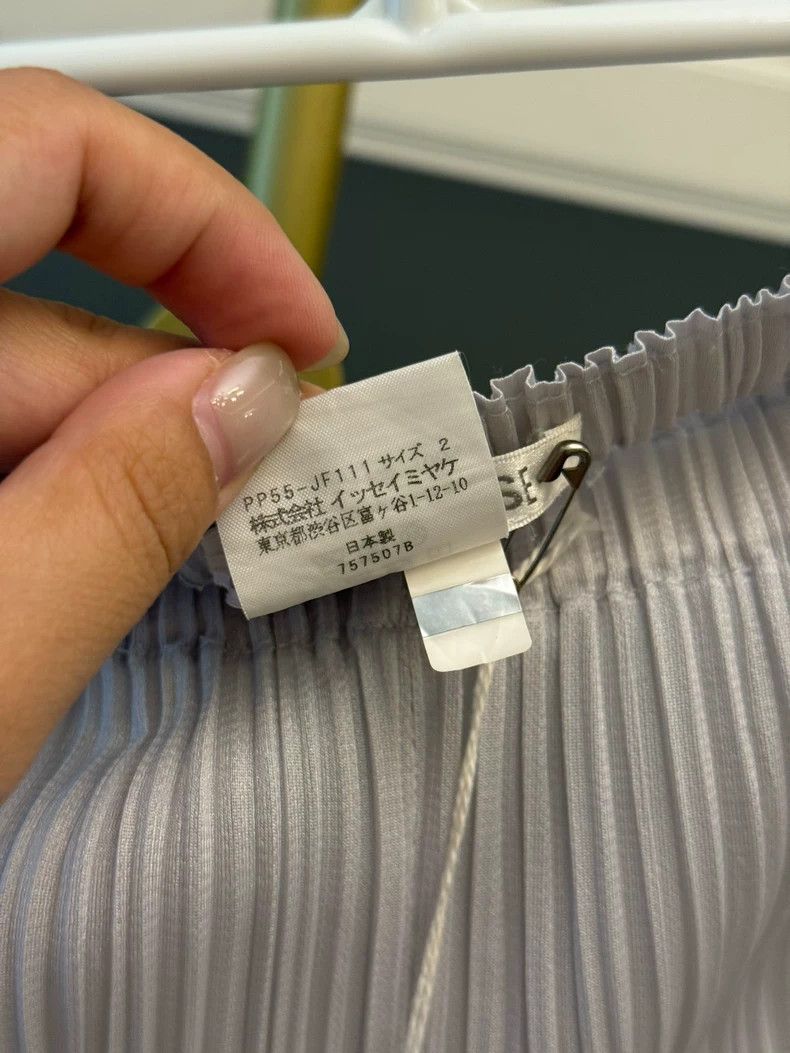 Issey Miyake Issey Miyake size:2 Light grey pleated pants Size 42" / US 20 - 6 Thumbnail