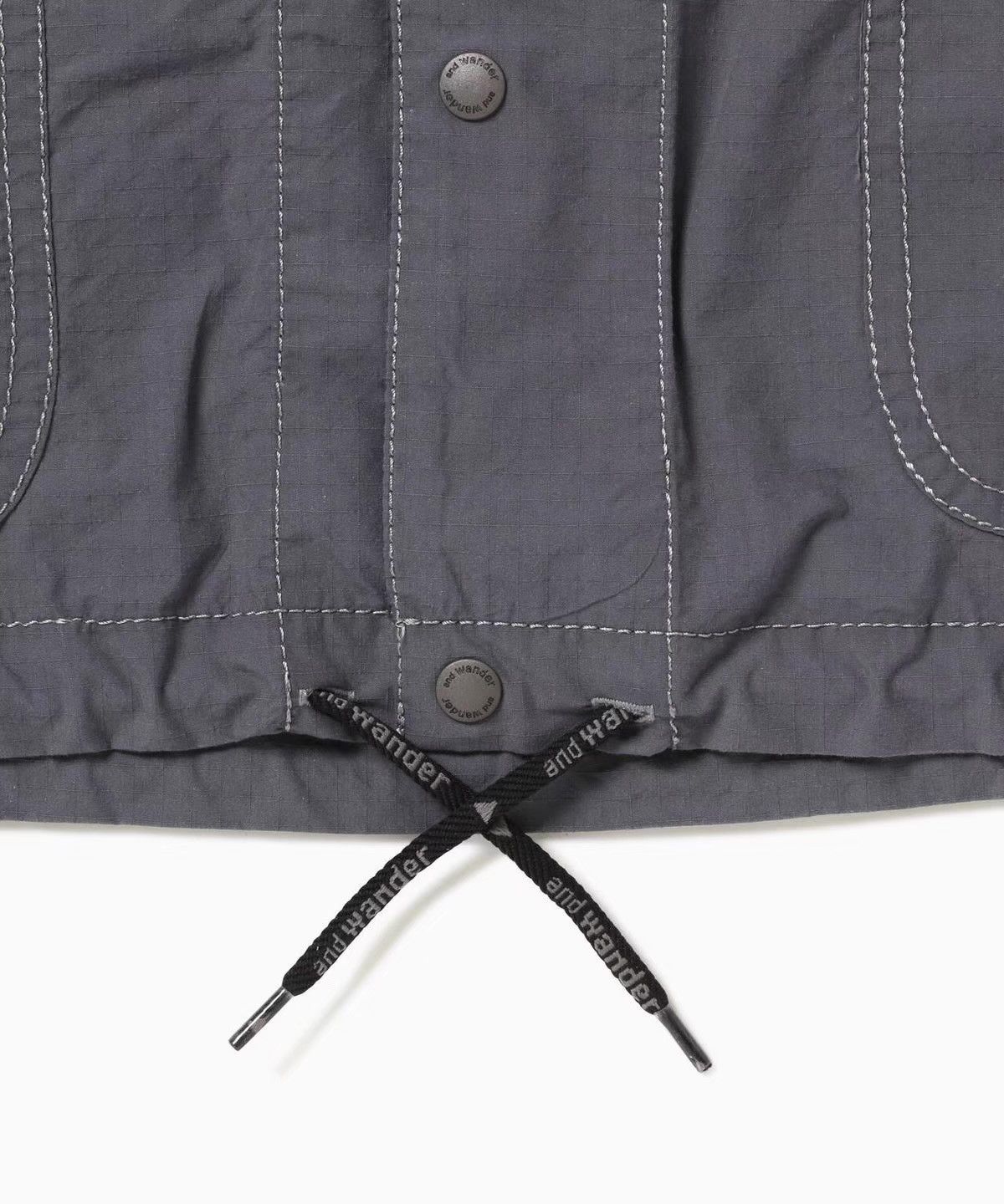 And Wander 2026SS CORDURA Cotton Rip Shirt Jacket Ｑ22 Size US M / EU 48-50 / 2 - 8 Thumbnail