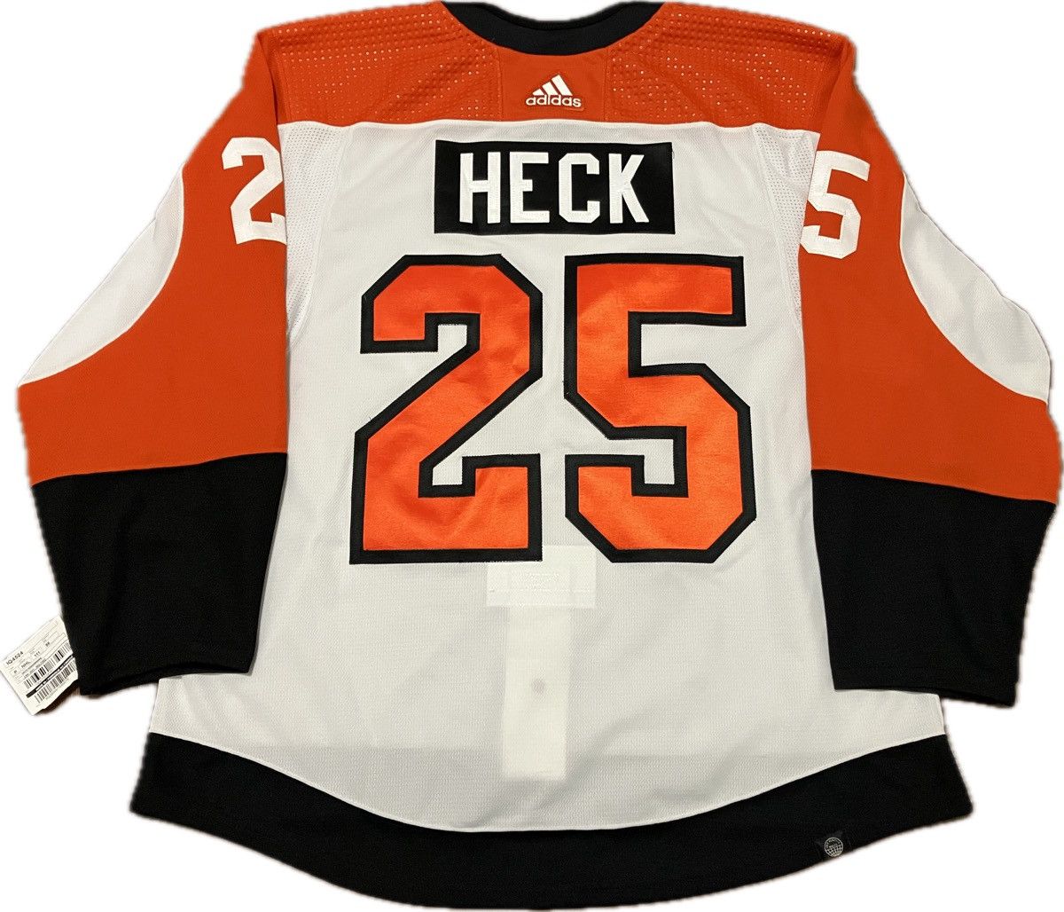 Adidas NWT Philadelphia Flyers Heck Adidas MiC NHL Hockey Jersey 56 Size US XXL / EU 58 / 5 - 4 Thumbnail