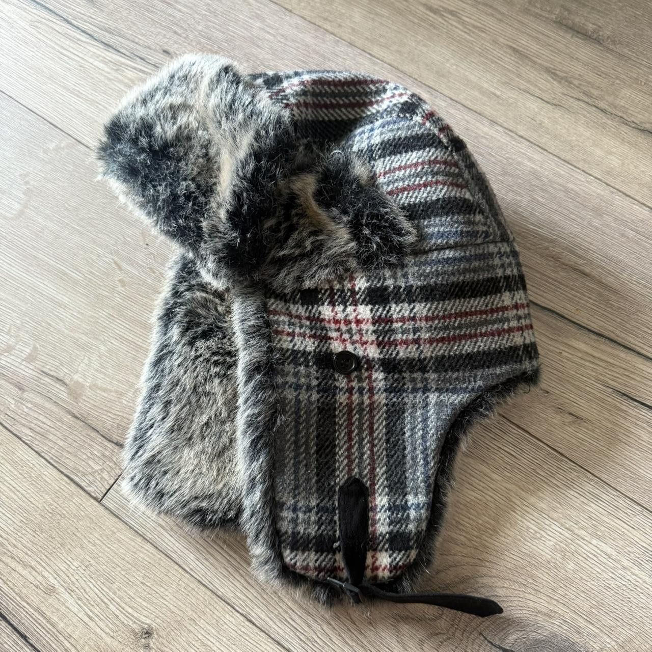 Vintage Uschanka Hat Vintage Warmed Sherpa Lined Size ONE SIZE - 1 Thumbnail