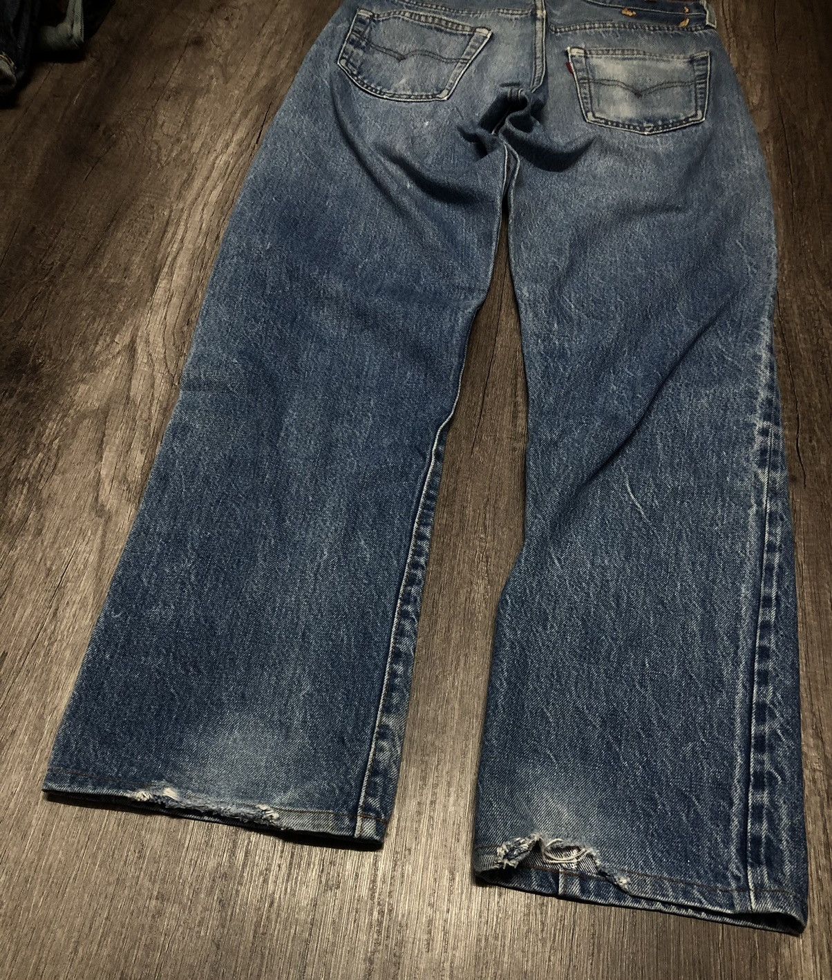 Levi's × Levi's Vintage Clothing Vintage Levi's button stamp 524 Rindem Selvedge Jeans Size US 30 / EU 46 - 12 Thumbnail