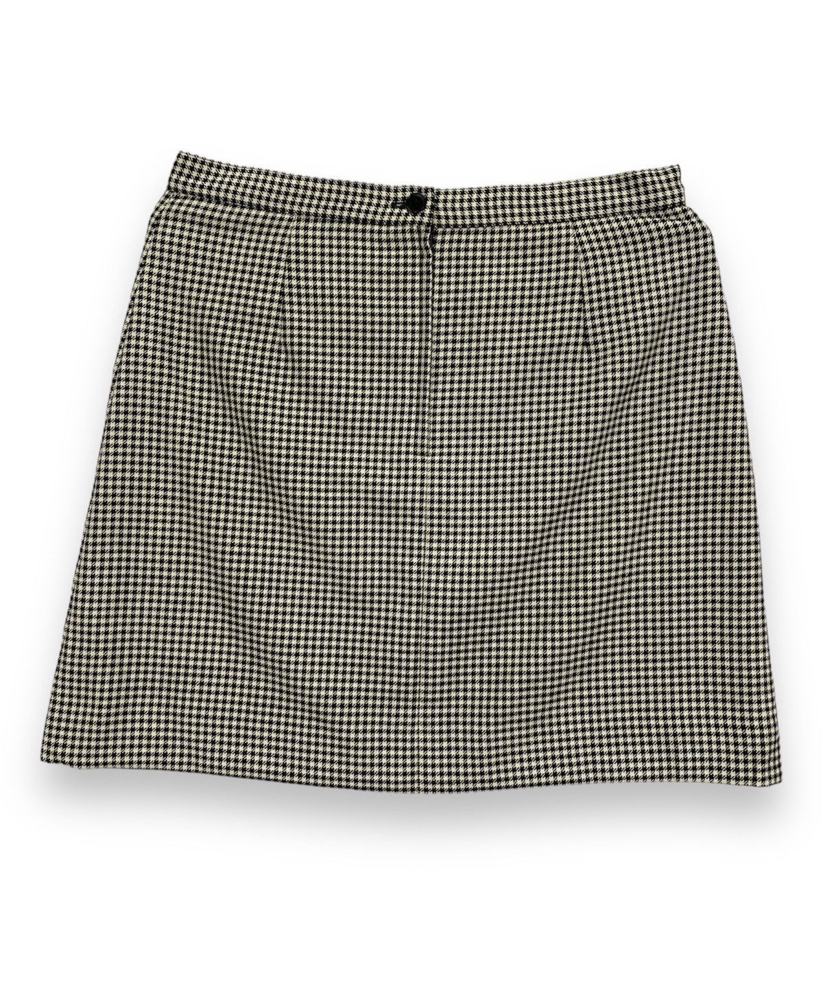 agnes b. Agnes B. Lolita Houndstooth Skirt Size 26" / US 2 / IT 38 - 2 Thumbnail