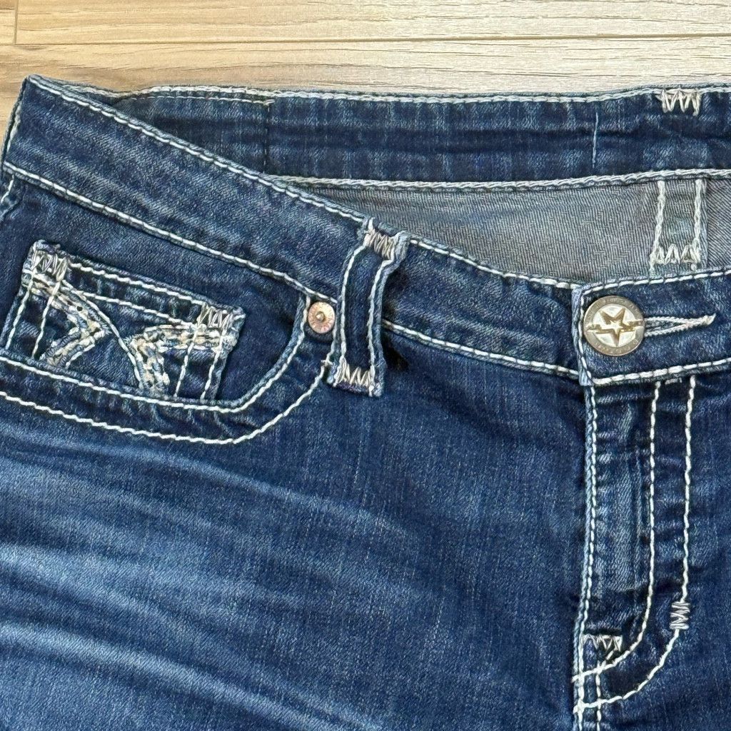 Big Star Big Star Men’s Slim Straight Jeans 32R Blue Size 24" / US 00 / IT 34 - 8 Thumbnail