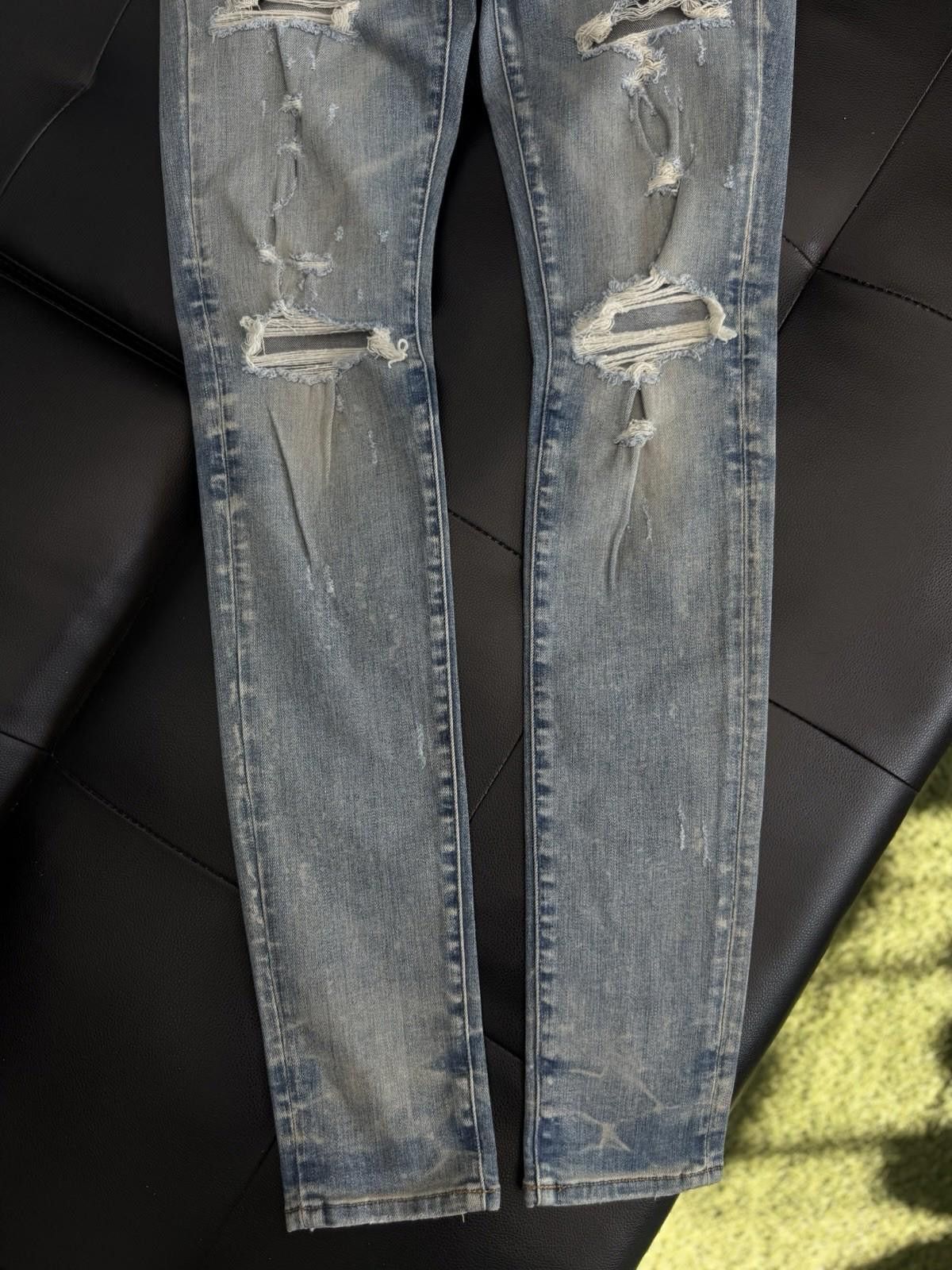 Amiri Size 30 - Amiri Casual Ripped Jeans $1290 Retail Denim Size US 30 / EU 46 - 3 Thumbnail