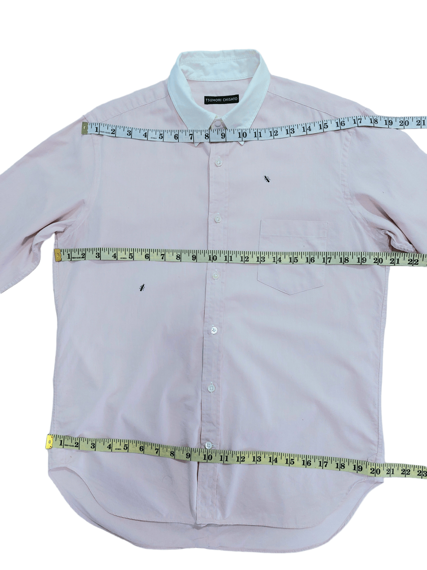 Tsumori Chisato Tsumori Chisato Ant Oxford Button Ups Size US M / EU 48-50 / 2 - 13 Thumbnail