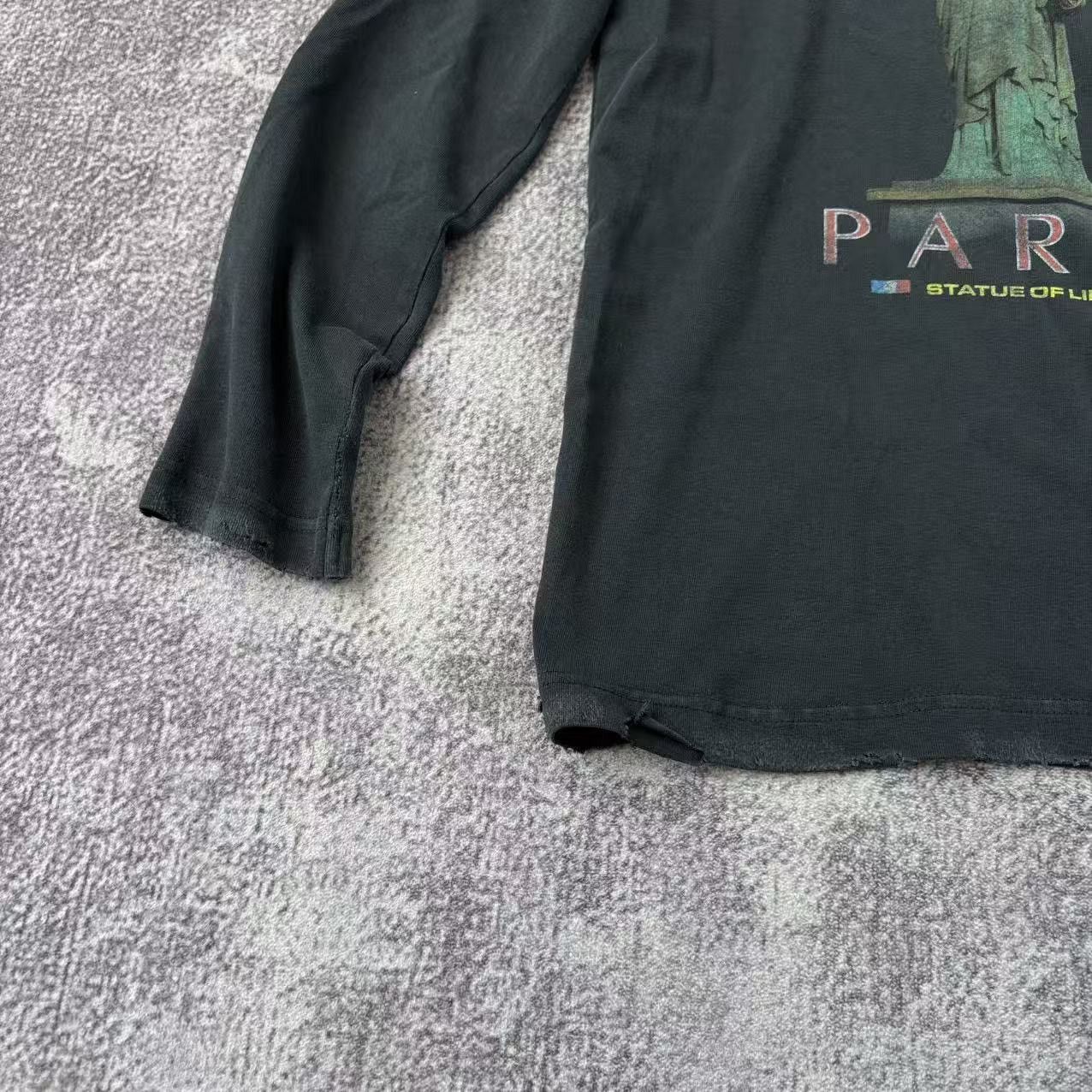 Balenciaga Balenciaga Paris Liberty Long-sleeve Shirt Size US S / EU 44-46 / 1 - 5 Thumbnail