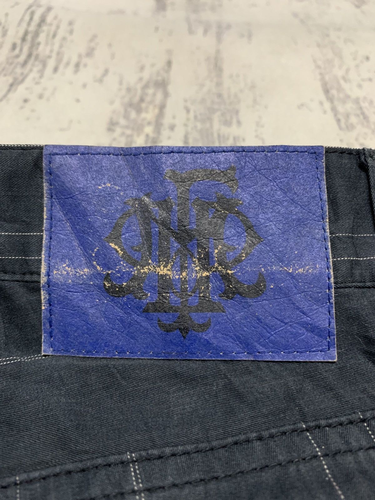 PPFM Archival PPFM Pinstripe Baggy Parachute Cargo Pants Grommet Size US 32 / EU 48 - 14 Thumbnail