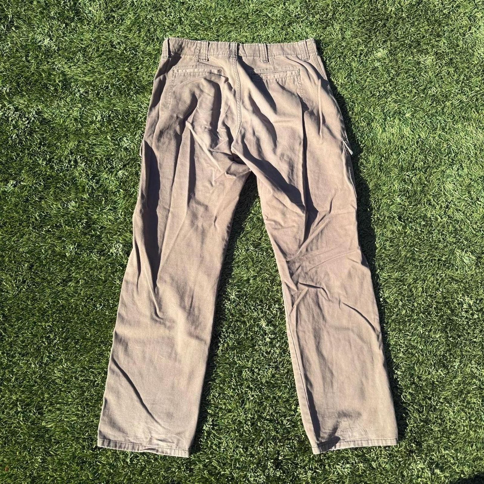 Wrangler Wrangler Cargo Pants Khaki Green Size 34x34 Size US 34 / EU 50 - 4 Thumbnail