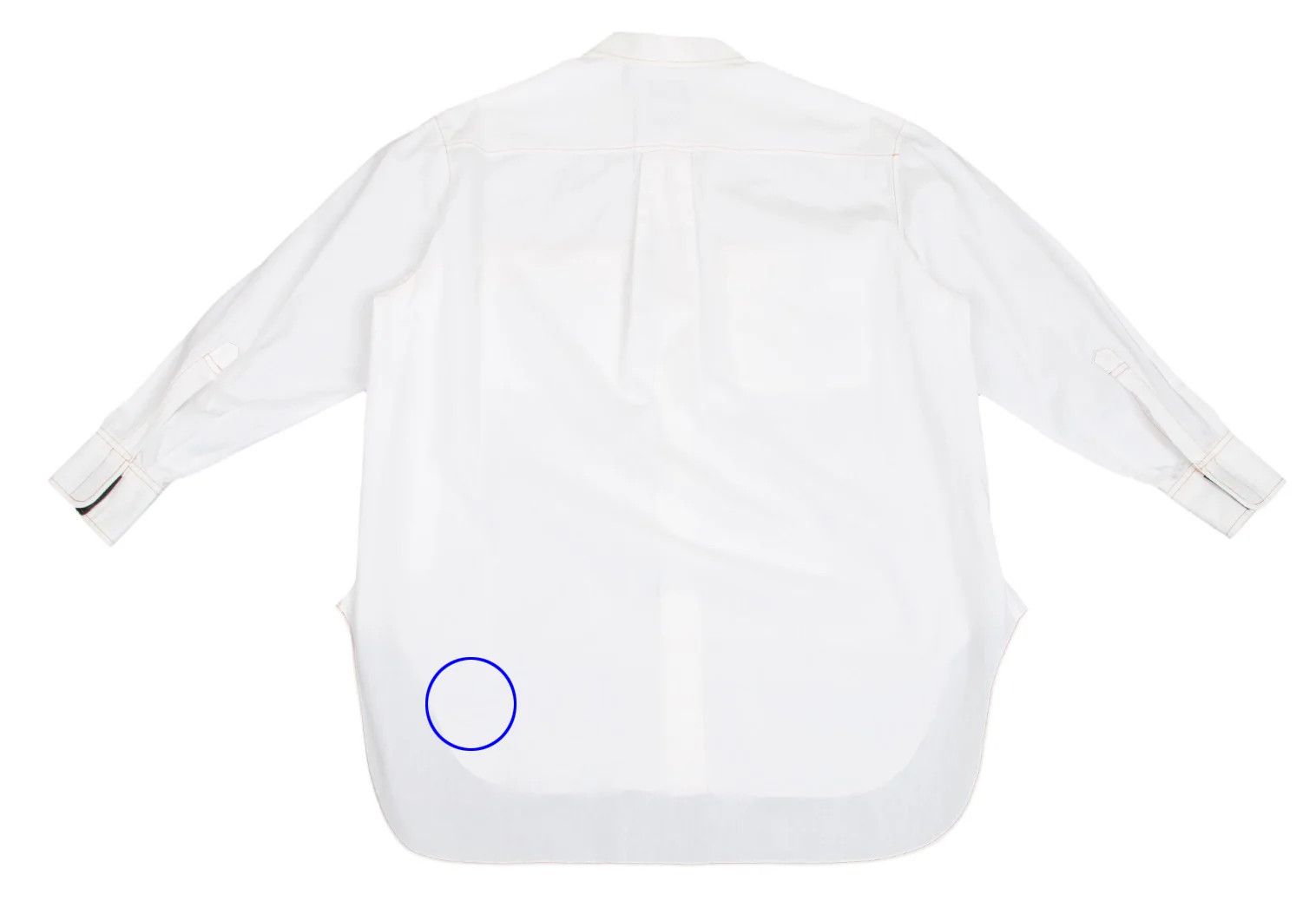 Jean Paul Gaultier Velcro Pocket Design Shirt in White Size 40 Size US XXS / EU 40 - 13 Thumbnail