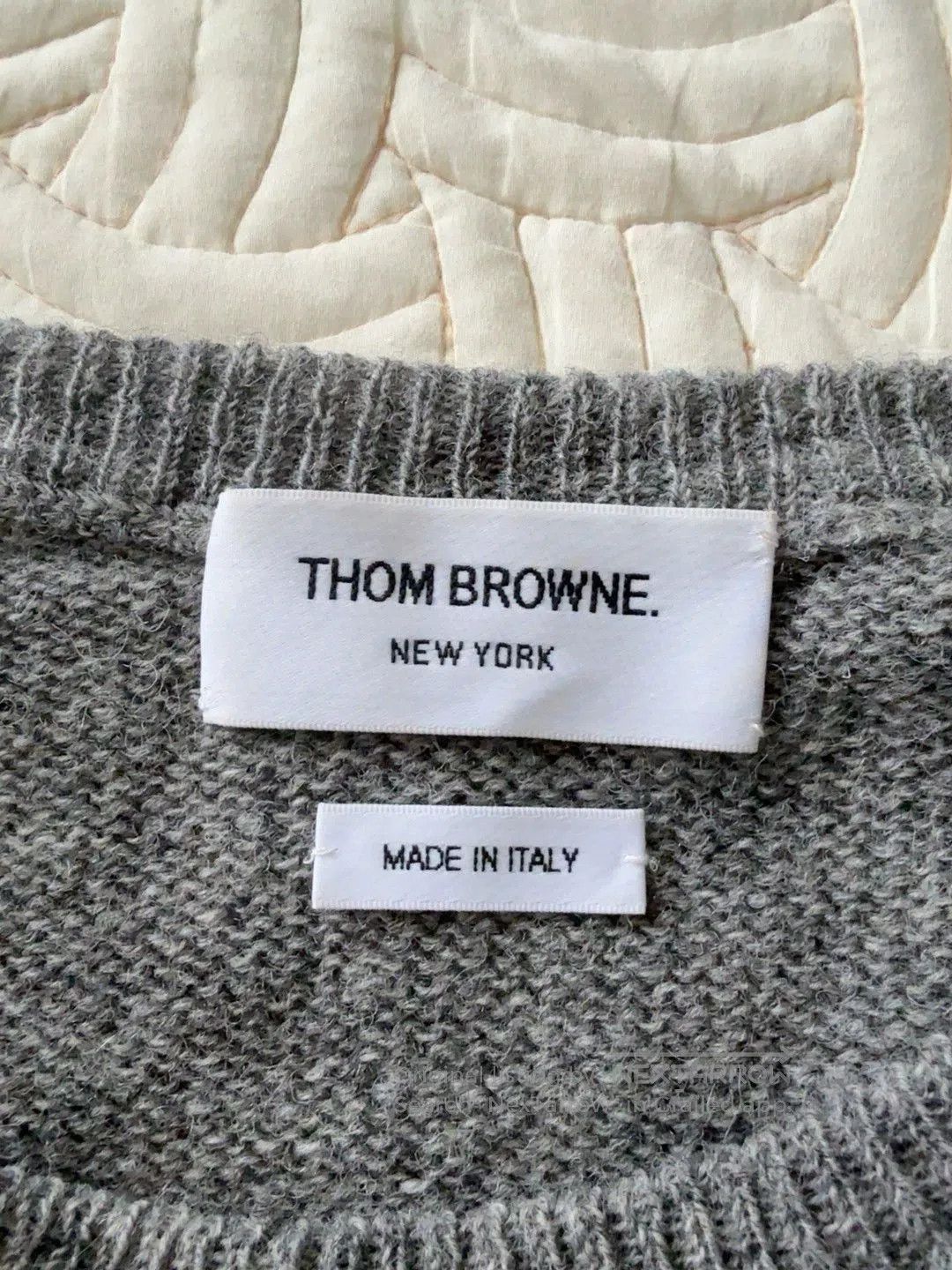Thom Browne Thom Browne Wool Sweater Size 3. Size US L / EU 52-54 / 3 - 2 Thumbnail