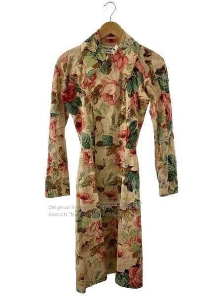 Comme des Garcons Comme Des Garcons Beige vintage floral design windbreaker Size M / US 6-8 / IT 42-44 - 1 Thumbnail