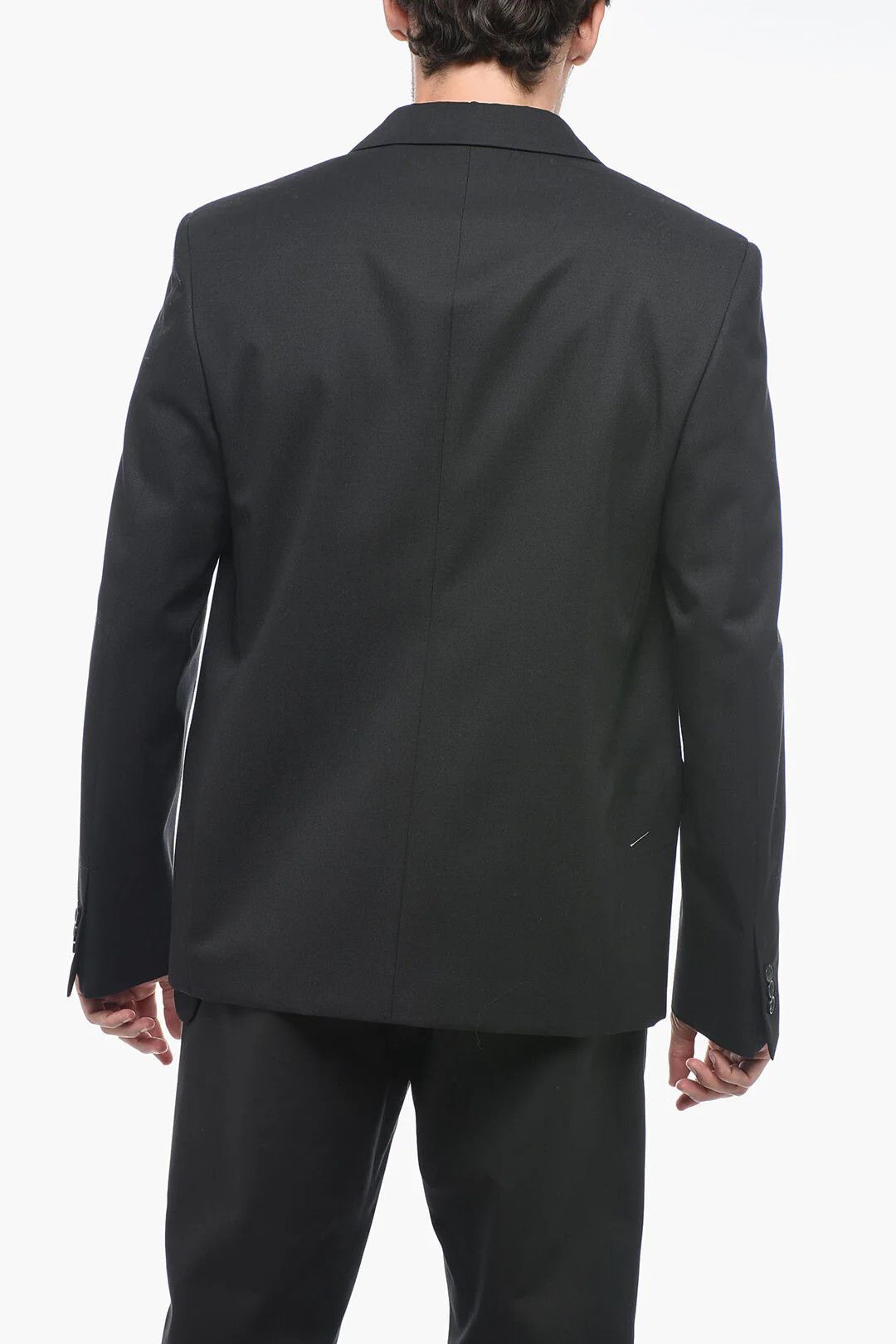 Off-White og1mm0426 Virgin Wool Blazer in Black Size US M / EU 48-50 / 2 - 2 Thumbnail