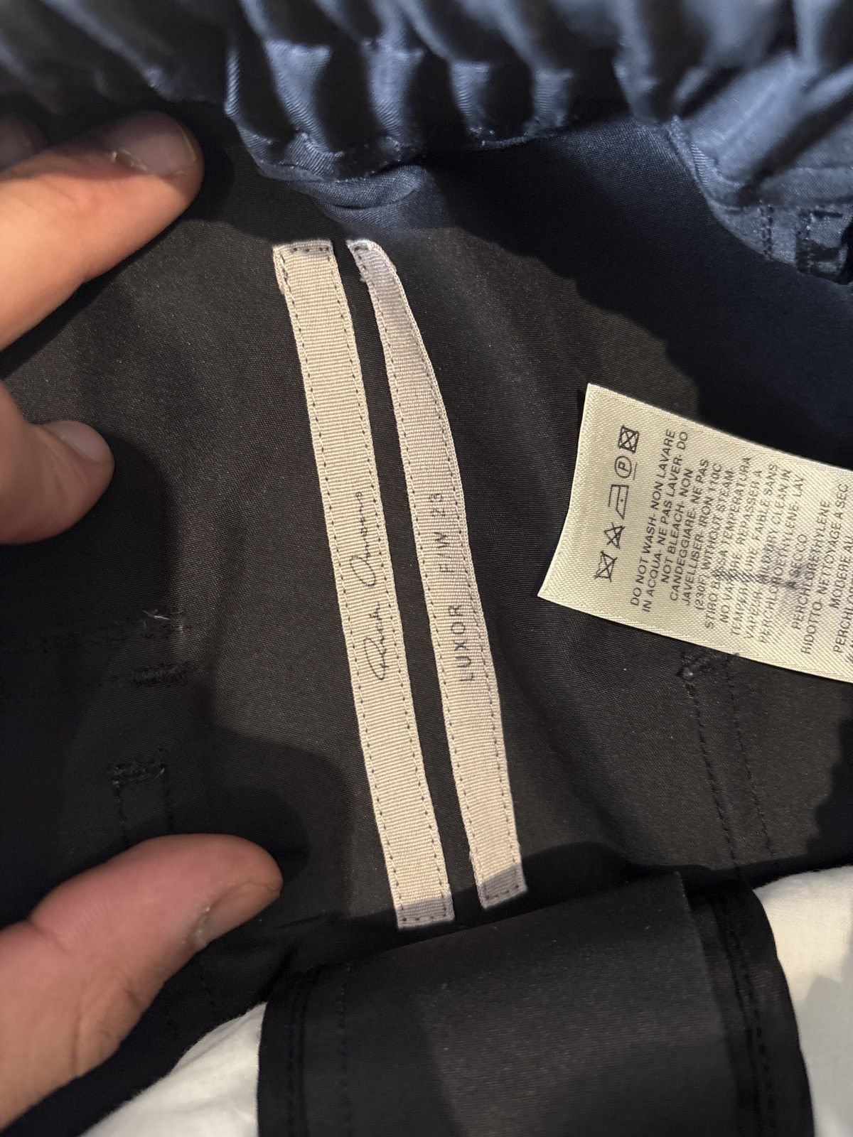Rick Owens Rick Owens FW 23 Long Cargo Pants Size US 34 / EU 50 - 2 Thumbnail