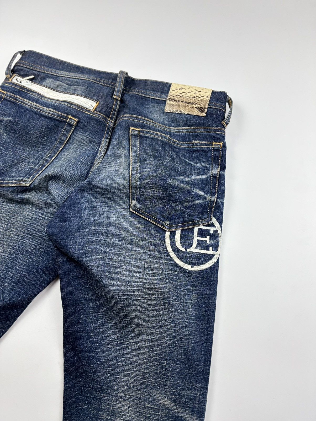 Swarovski × uniform experiment Uniform experiment X Swarovski Selvedge Pants Size US 28 / EU 44 - 6 Thumbnail