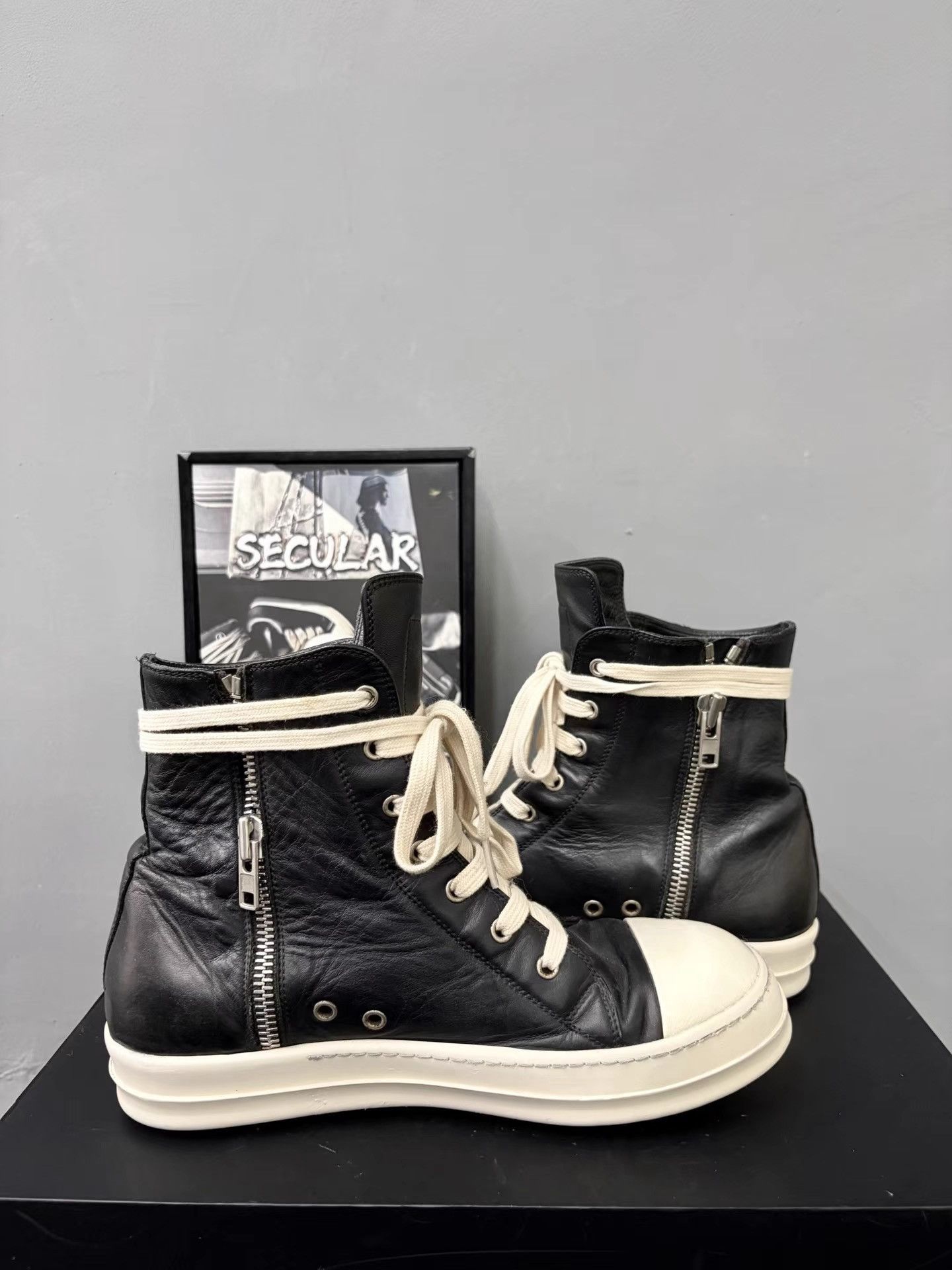 Rick Owens RickOwens High-Top Big Converse K34 Size US 8.5 / EU 41-42 - 6 Thumbnail