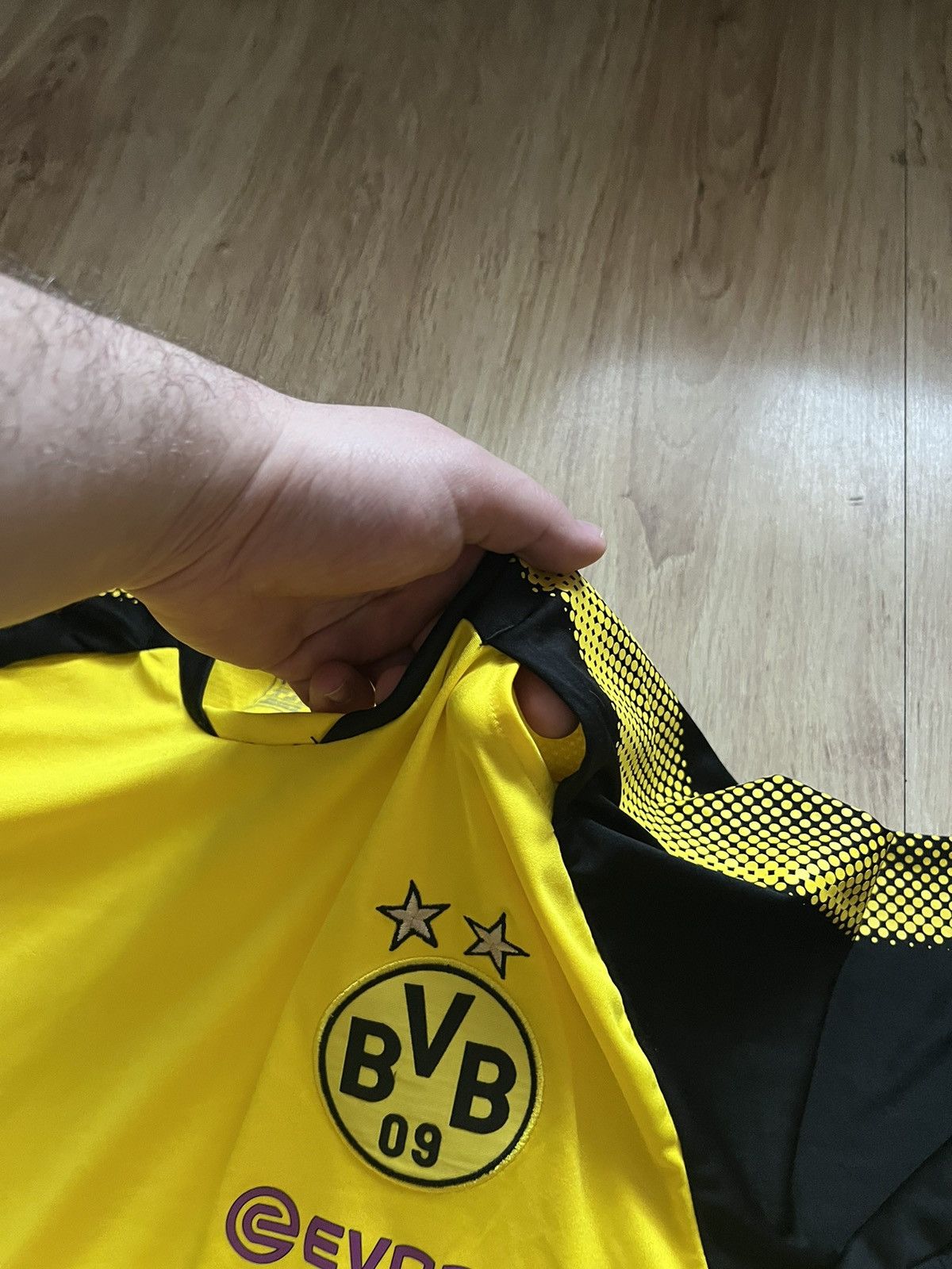 Puma 2017-18 BVB Borussia Dortmund Puma Training L/S Shirt Jersey Size US L / EU 52-54 / 3 - 11 Thumbnail