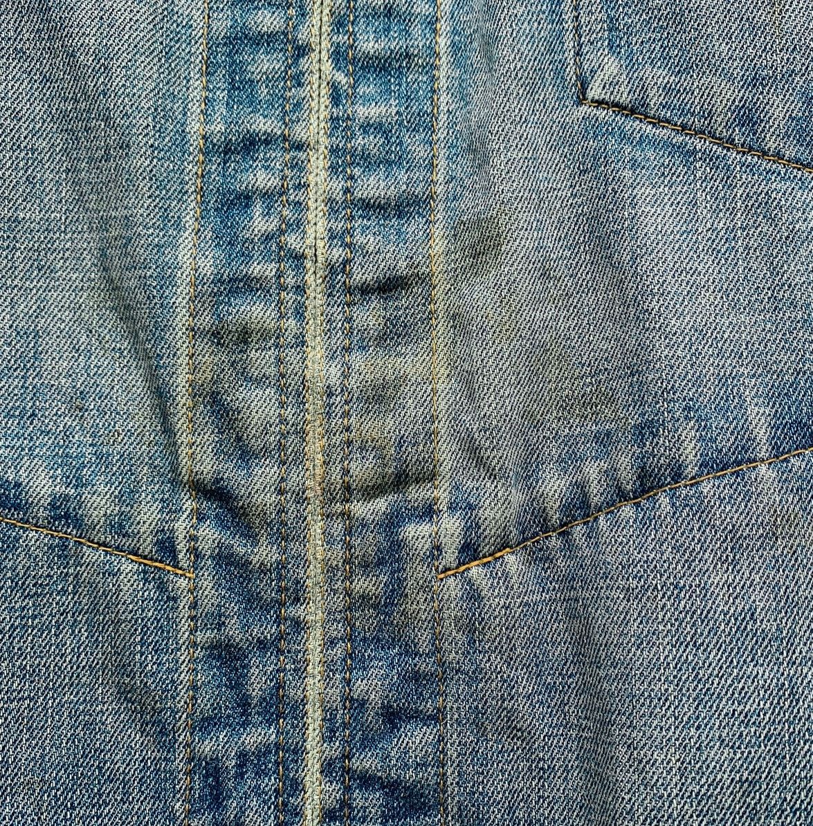 Uniqlo VINTAGE DISTRESSED UNIQLO DETROIT DENIM WORK JACKET Size US L / EU 52-54 / 3 - 11 Thumbnail