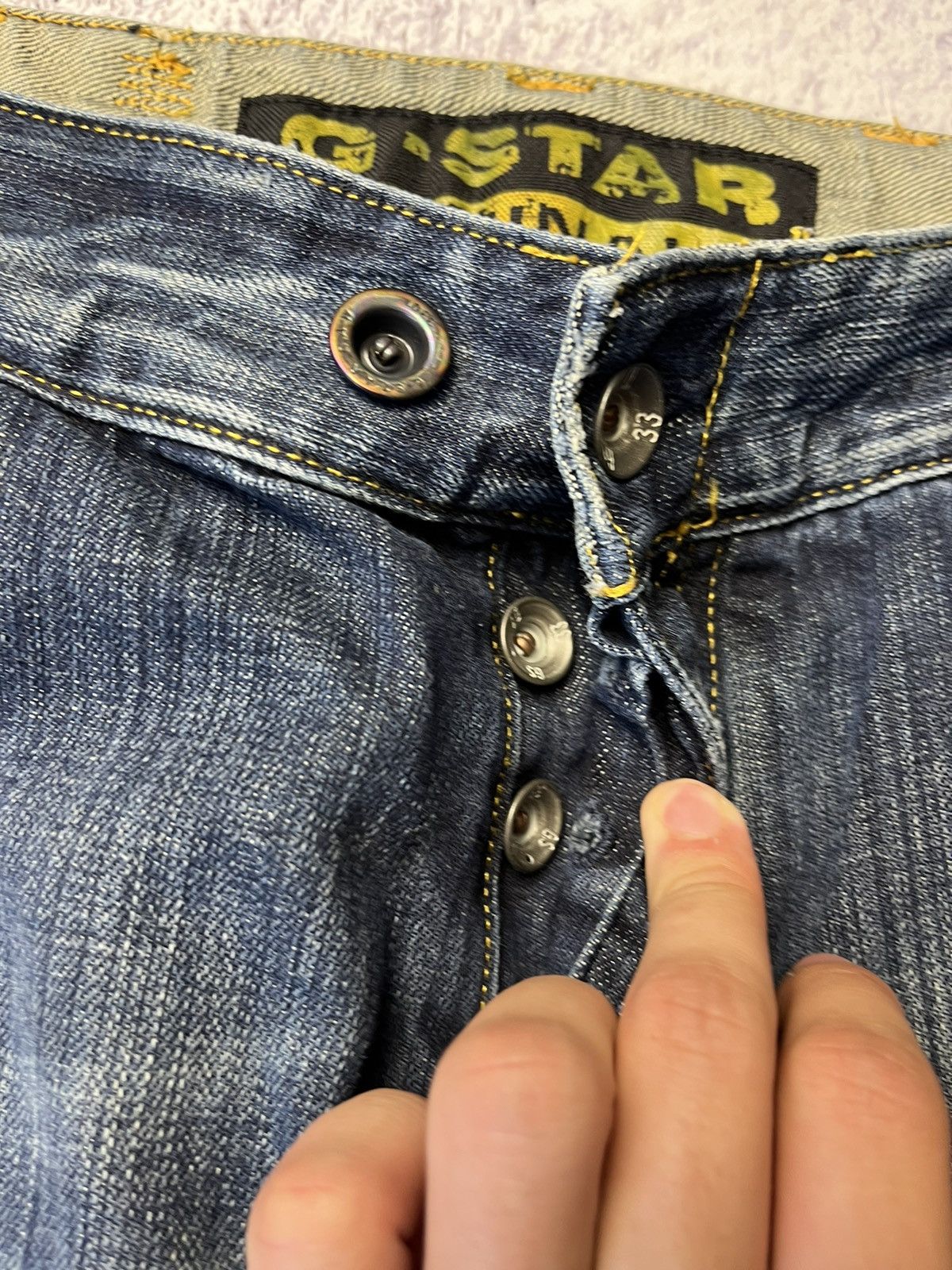 G-Star Vintage G Star Raw Denim Streetwear Jeans Japanese Y2K 32 Size US 32 / EU 48 - 15 Thumbnail